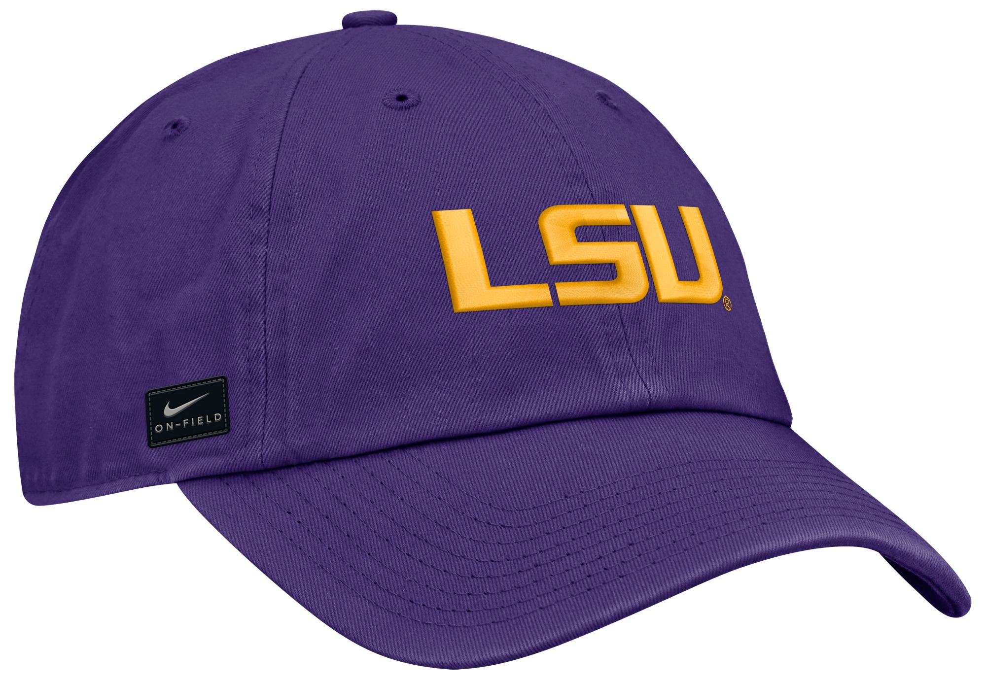 Nike Adult LSU Tigers Court Purple Gameday Club Adjustable Cap product image