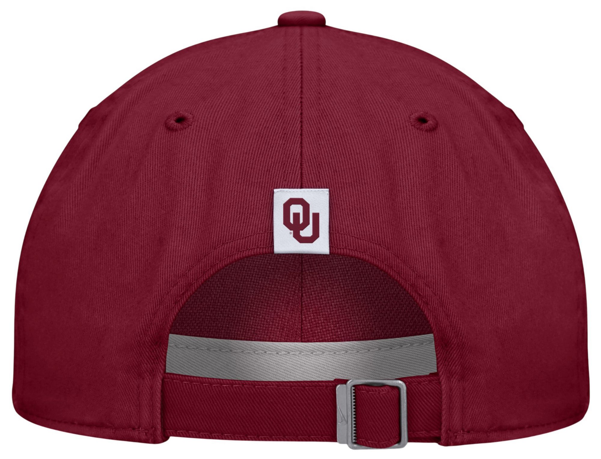 Nike Adult Oklahoma Sooners Team Crimson Unstructured Tri-Glide Adjustable Hat product image