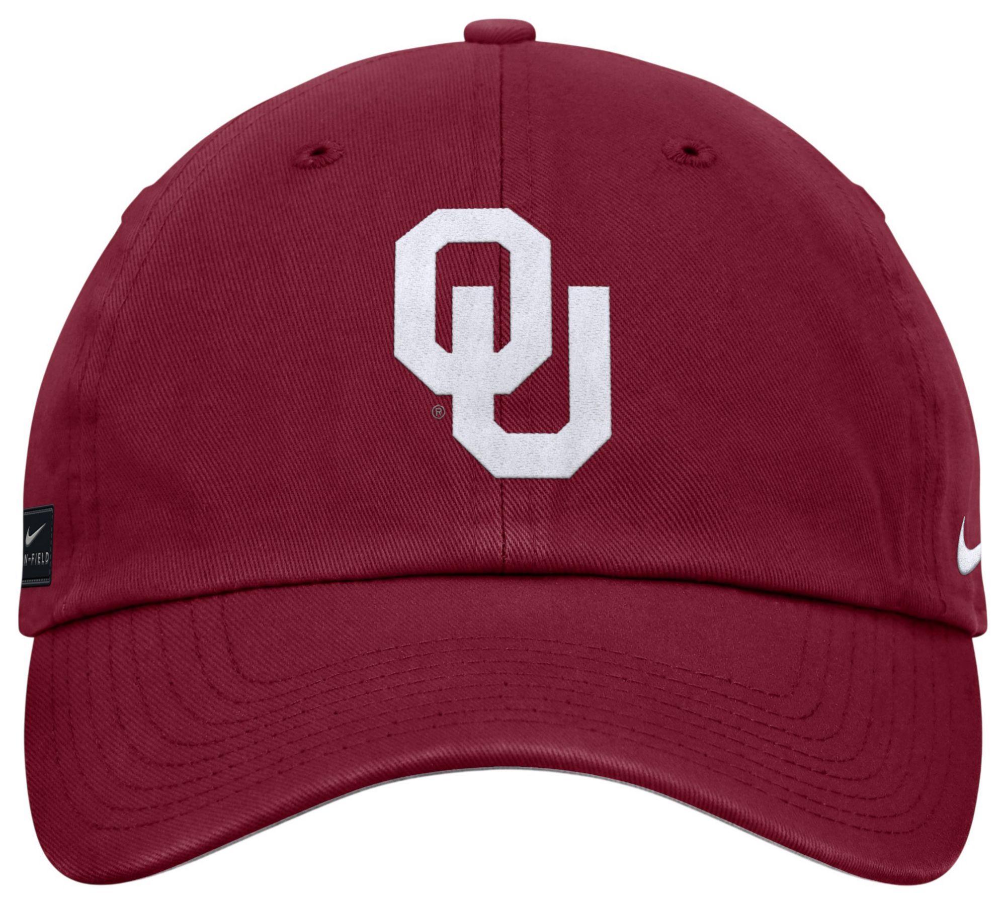 Nike Adult Oklahoma Sooners Team Crimson Unstructured Tri-Glide Adjustable Hat product image