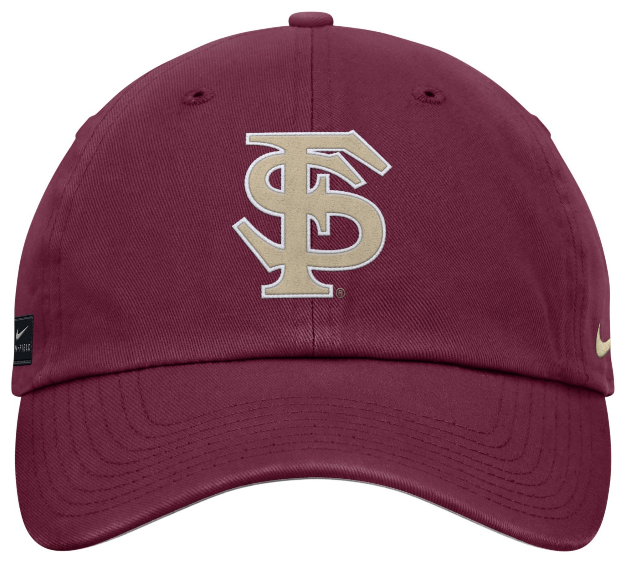 Nike Adult Florida State Seminoles Team Maroon Unstructured Tri-Glide Adjustable Hat product image