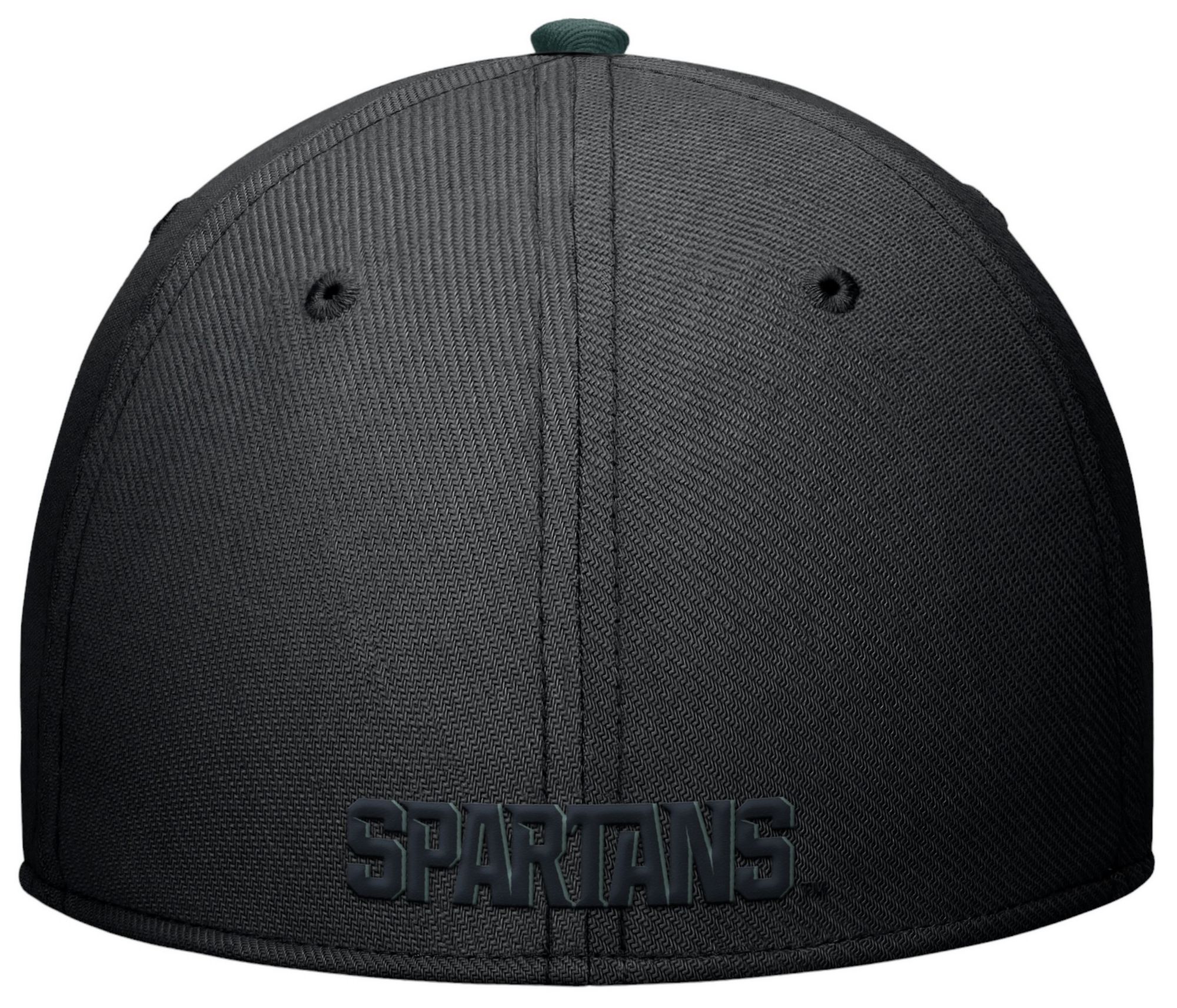 Nike Men's Michigan State Spartans Black Swoosh Flex Tonal Stretch Fit Hat product image