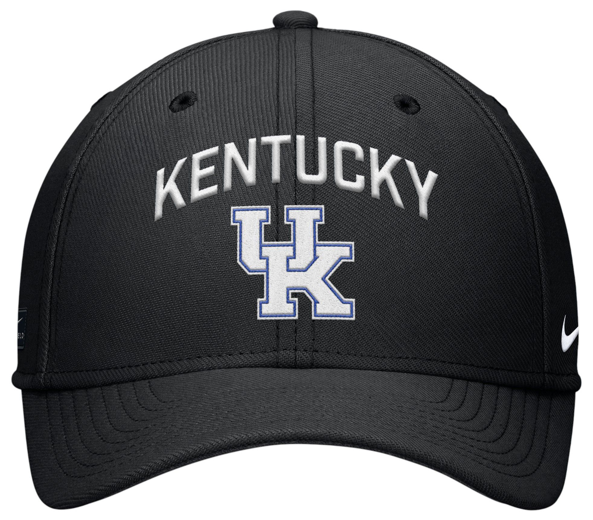 Nike Adult Kentucky Wildcats Black Rise Swooshflex Gameday Hat product image
