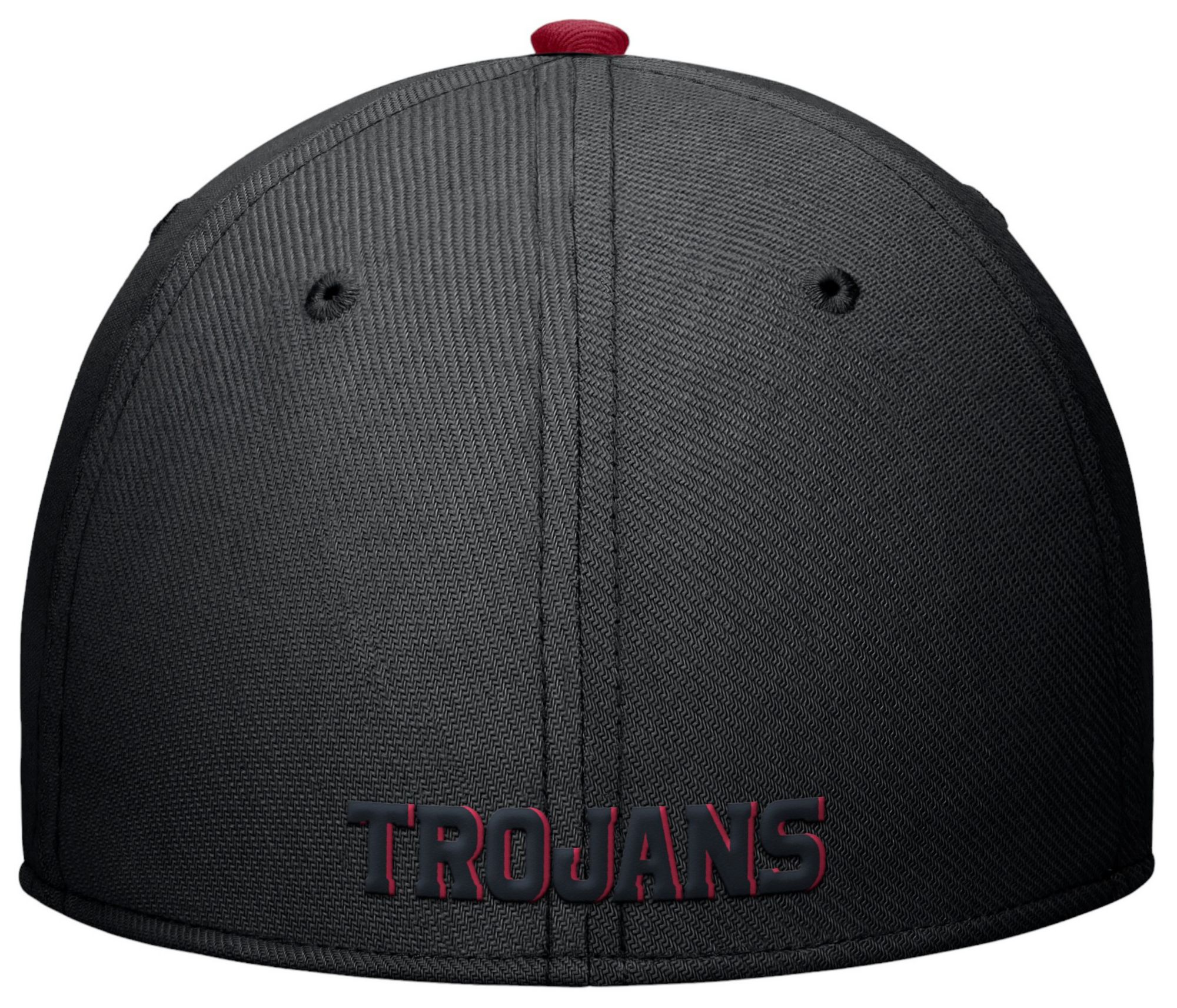 Nike Men's USC Trojans Black Swoosh Flex Tonal Stretch Fit Hat product image