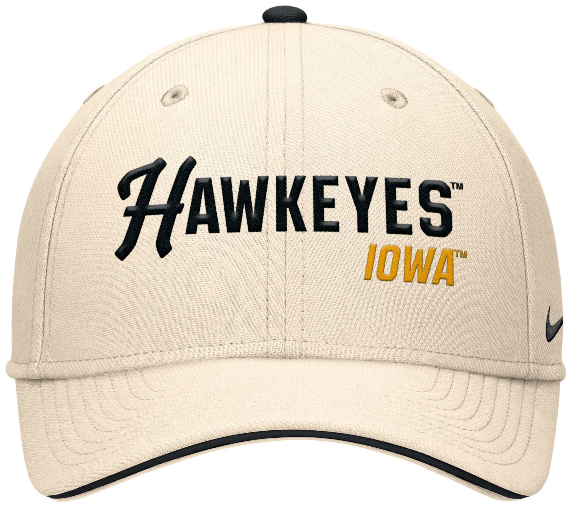 Nike Adult Iowa Hawkeyes Natural Rise Primetime Swooshflex Cap product image
