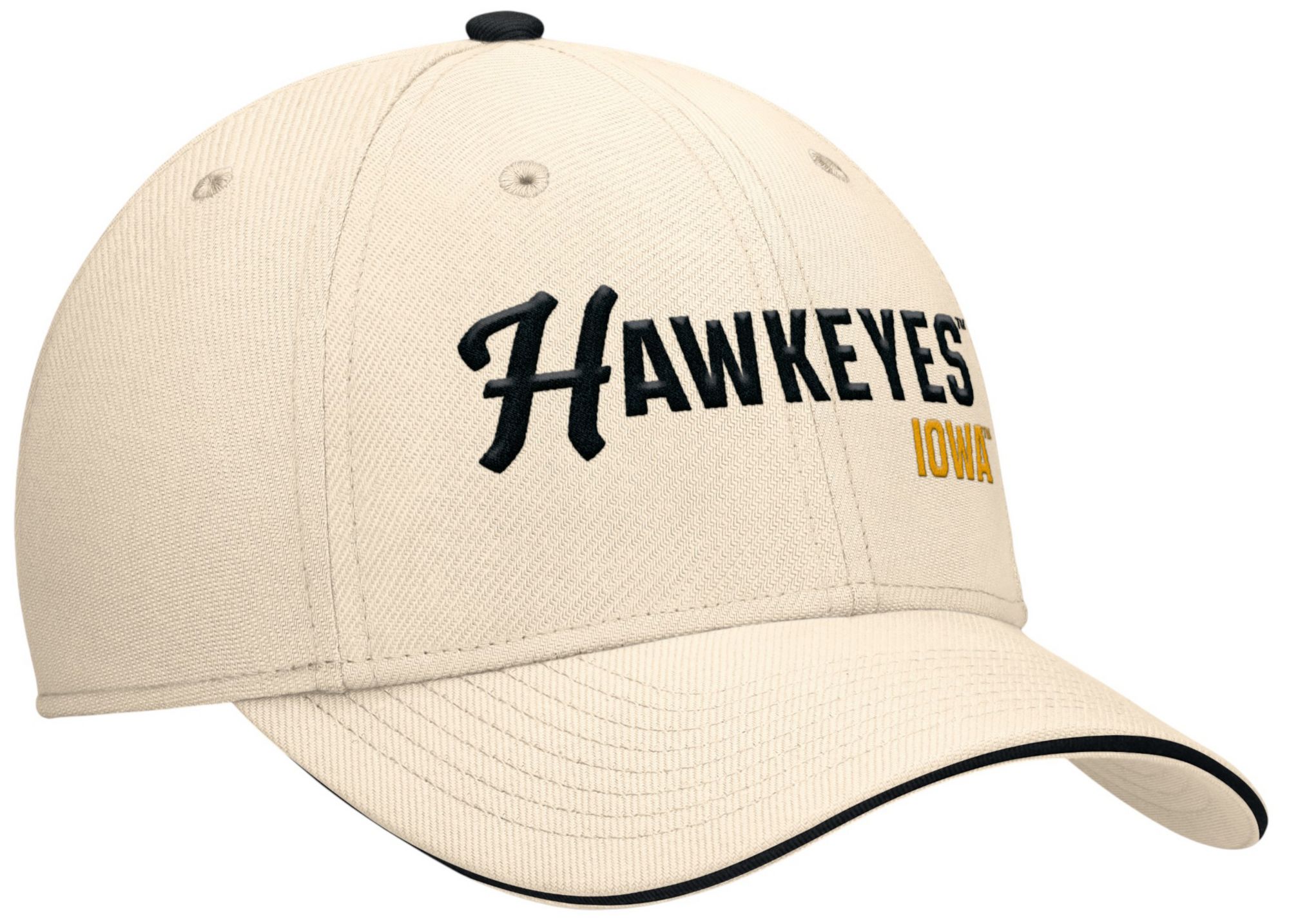 Nike Adult Iowa Hawkeyes Natural Rise Primetime Swooshflex Cap product image