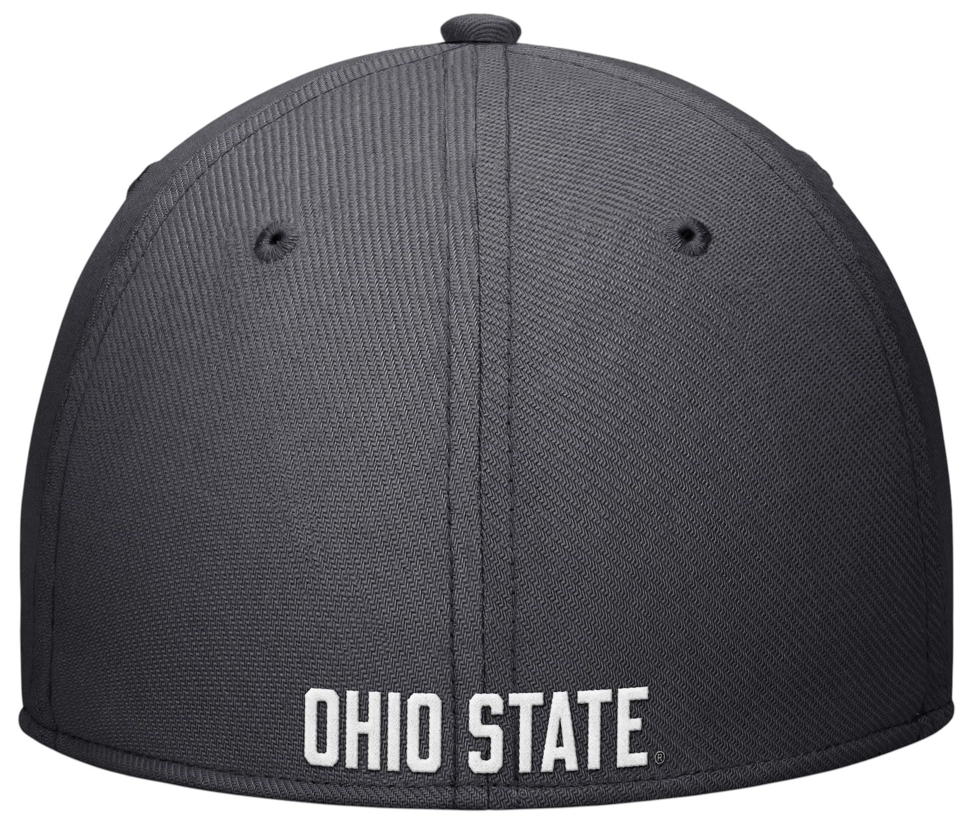 Nike Adult Ohio State Buckeyes Anthracite Structured Logo Swooshflex Hat product image