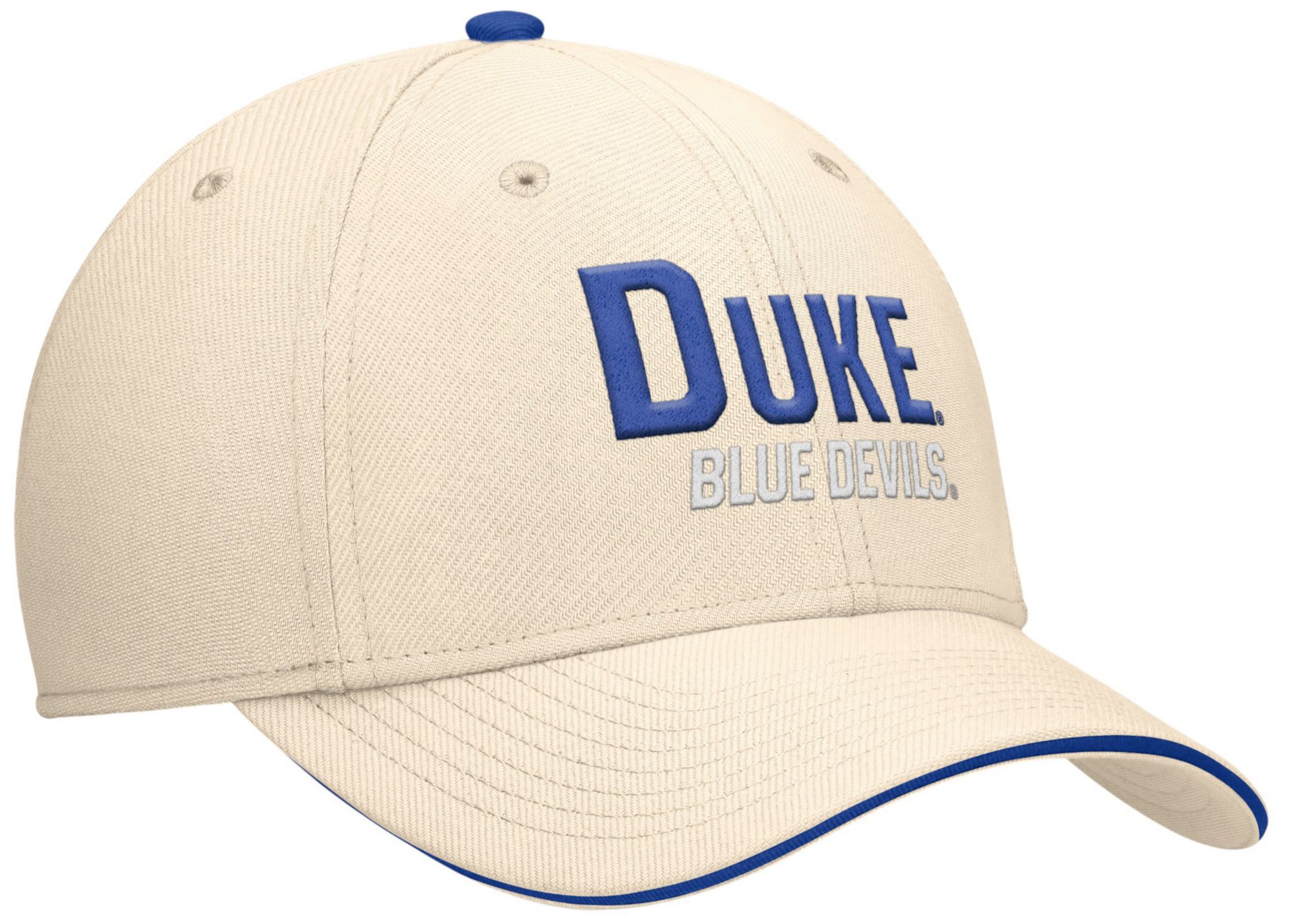 Nike Adult Duke Blue Devils Natural Rise Primetime Swooshflex Cap product image
