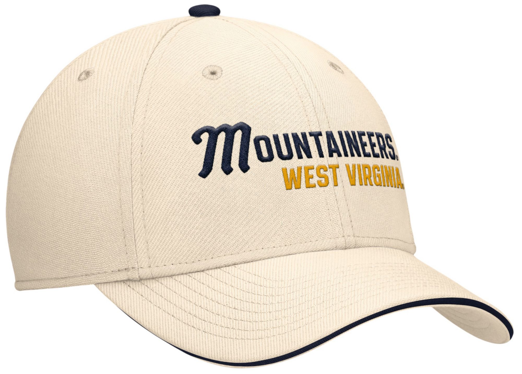 Nike Adult West Virginia Mountaineers Natural Rise Primetime Swooshflex Cap product image