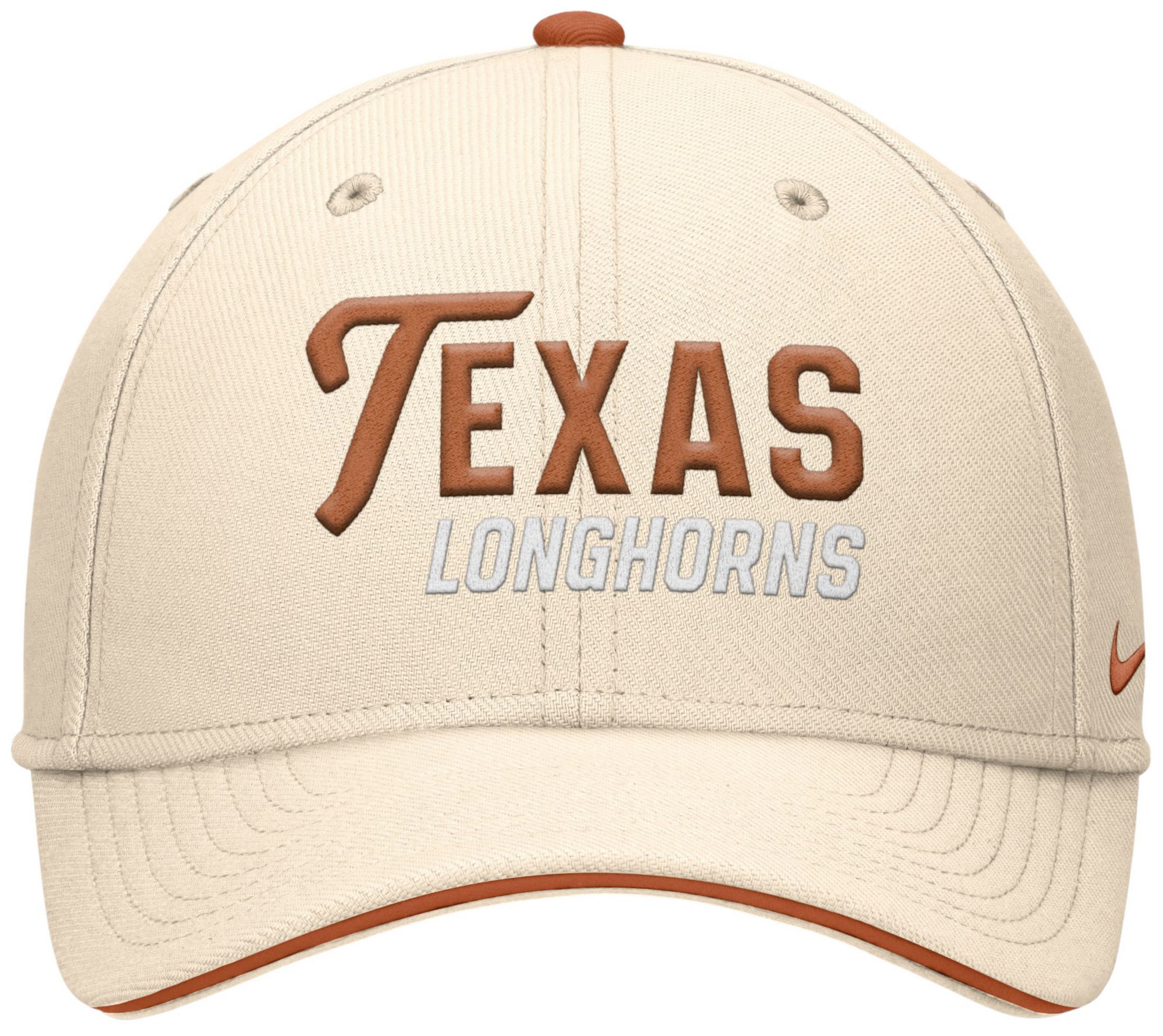 Nike Adult Texas Longhorns Natural Rise Primetime Swooshflex Cap product image