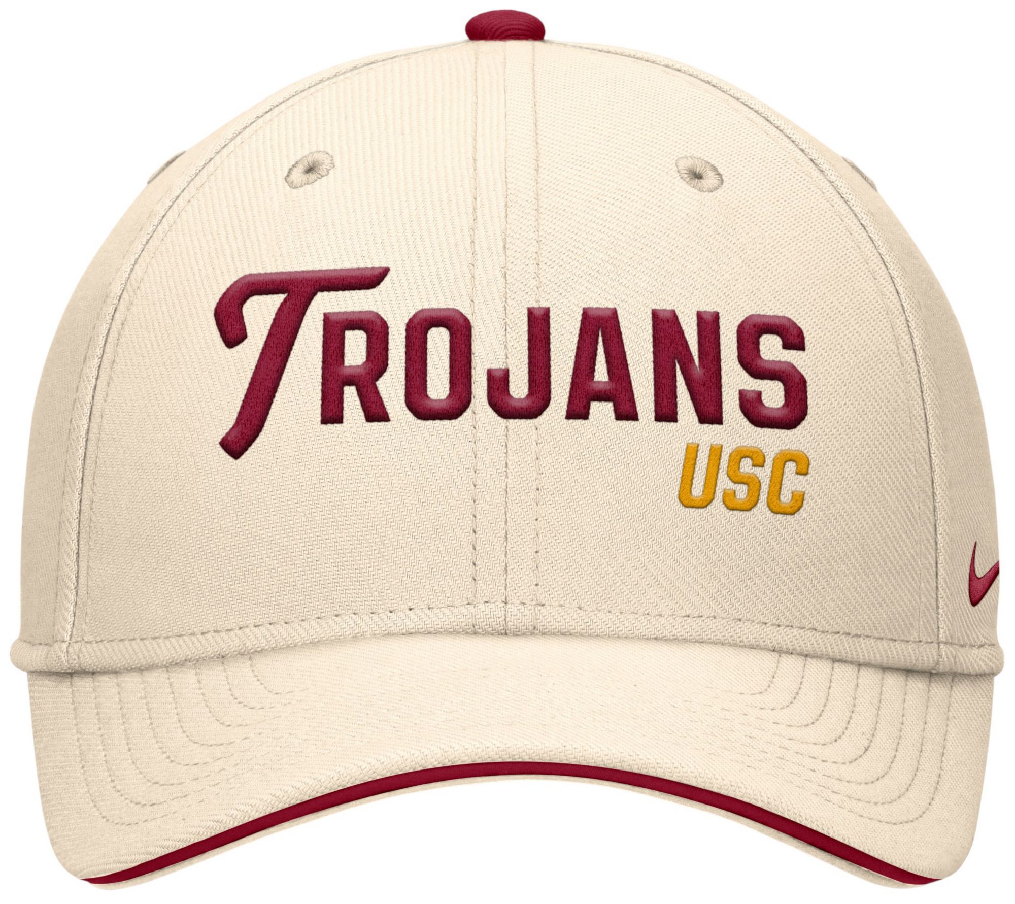 Nike Adult USC Trojans Natural Rise Primetime Swooshflex Cap product image