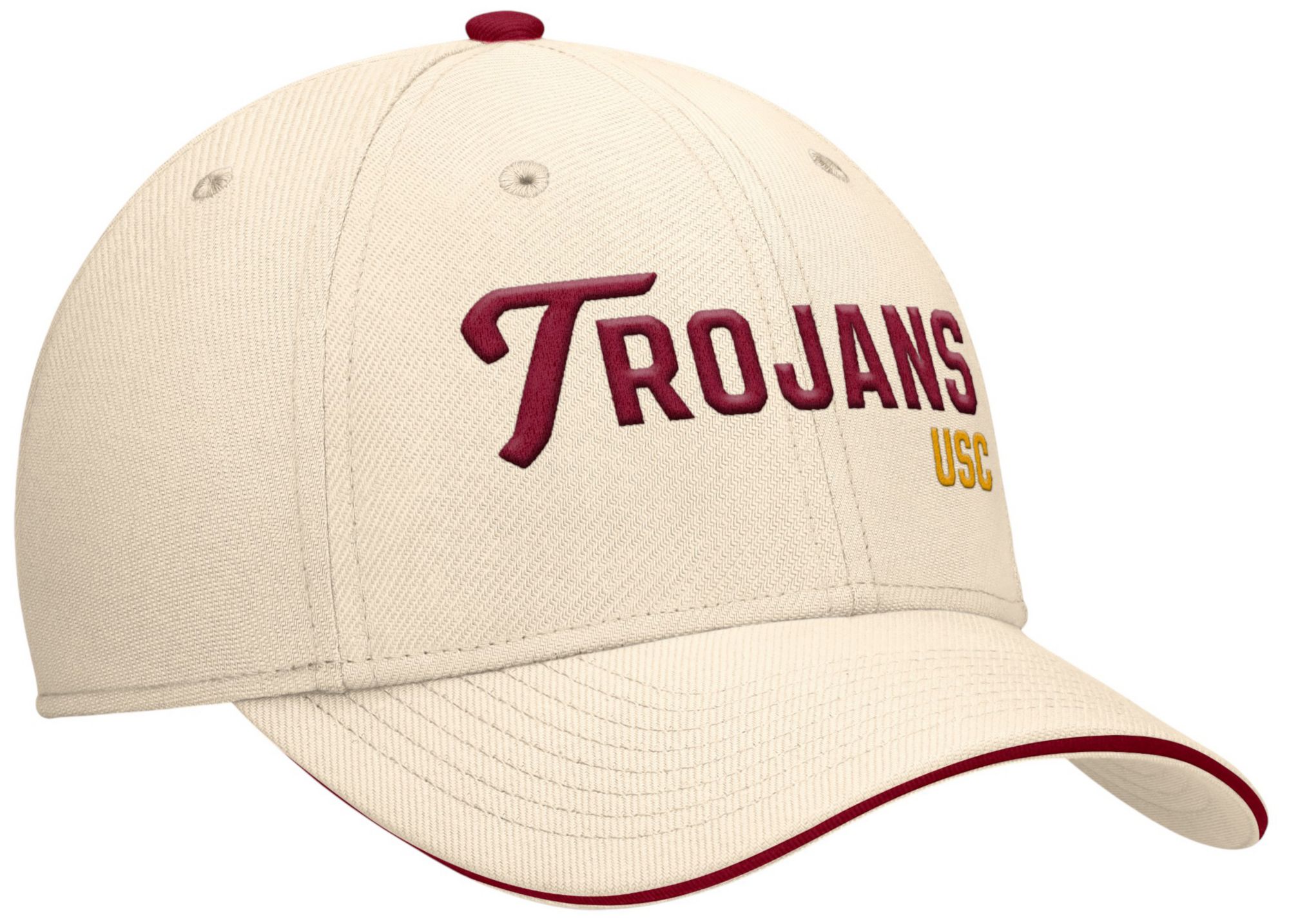 Nike Adult USC Trojans Natural Rise Primetime Swooshflex Cap product image