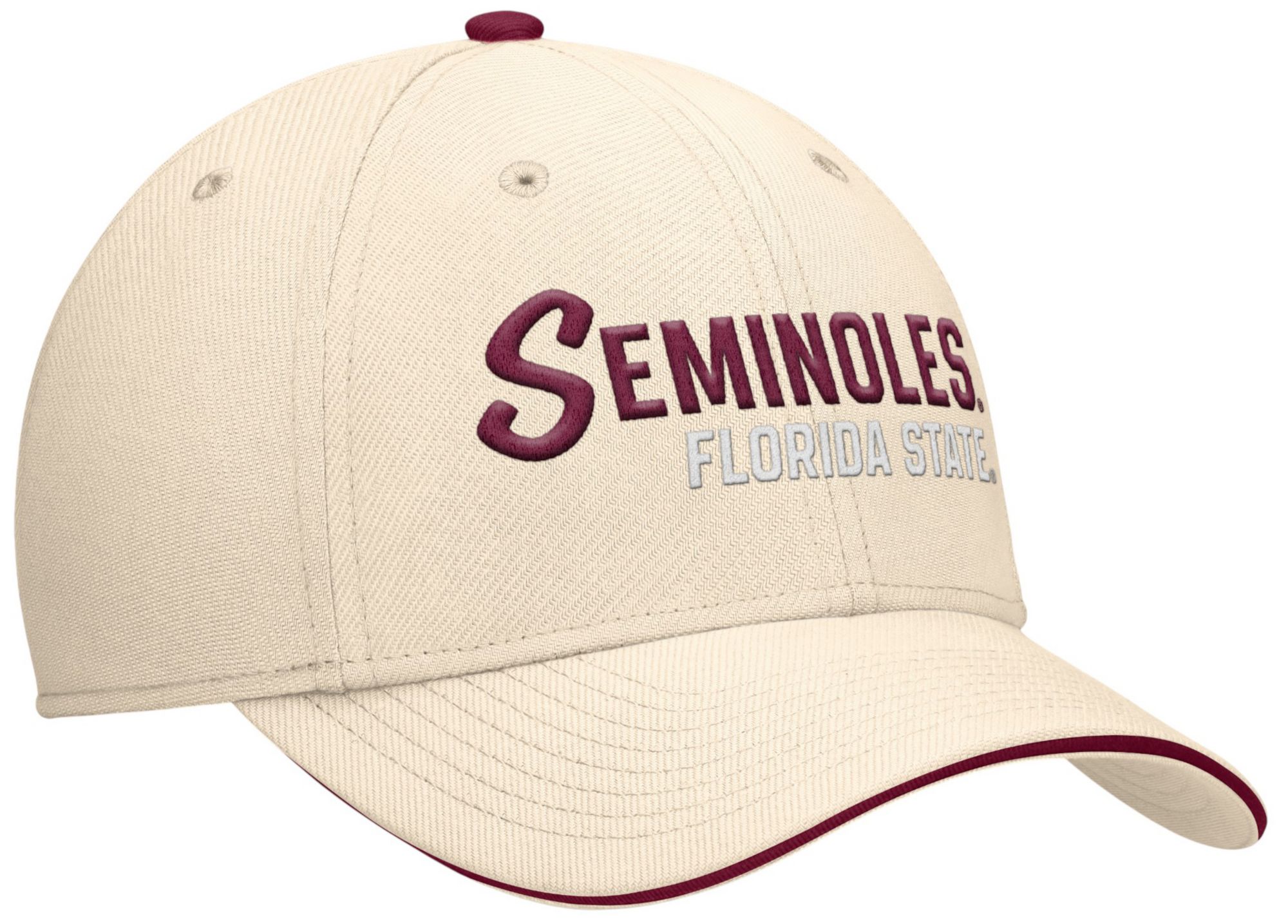 Nike Adult Florida State Seminoles Natural Rise Primetime Swooshflex Cap product image