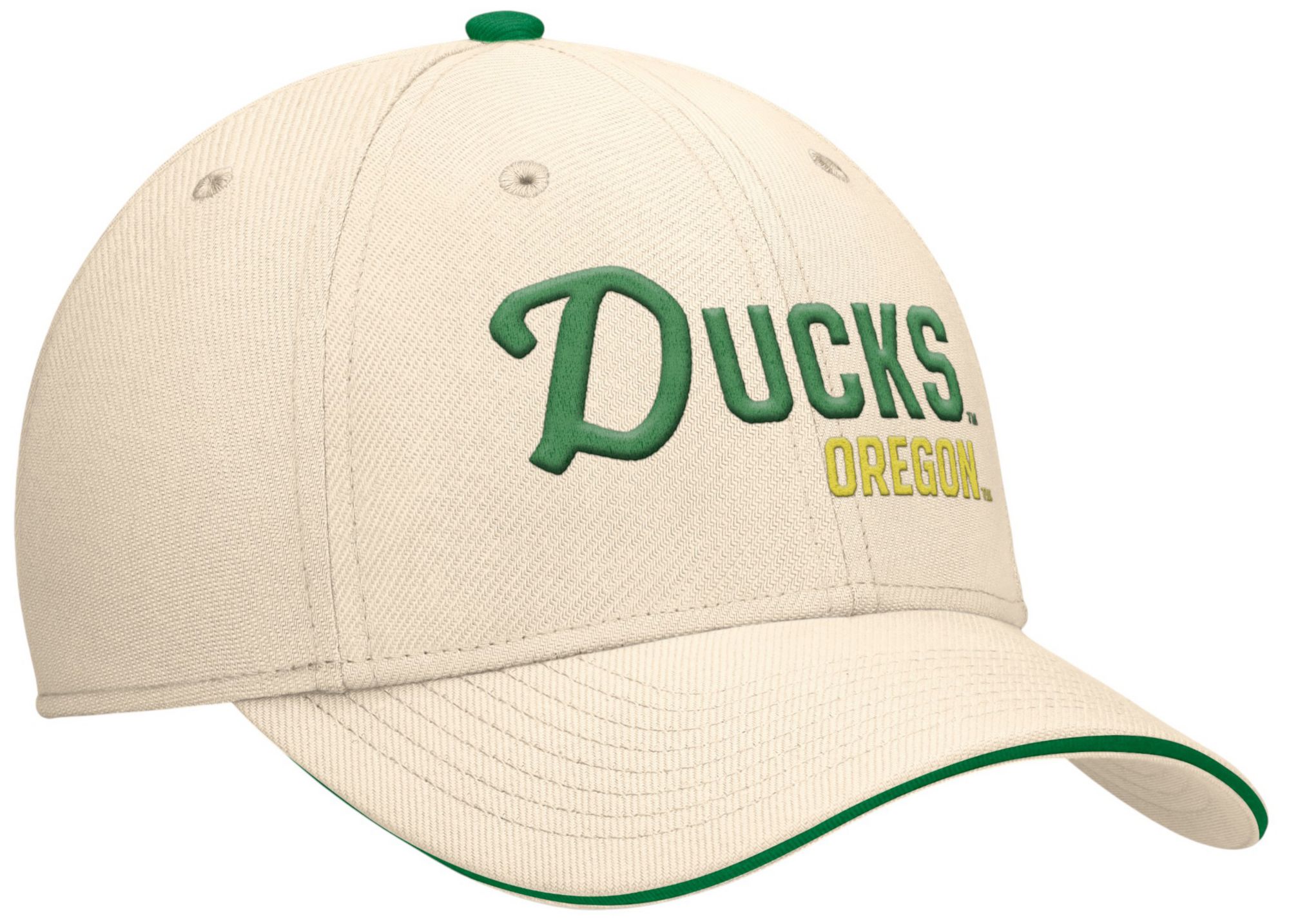 Nike Adult Oregon Ducks Natural Rise Primetime Swooshflex Cap product image