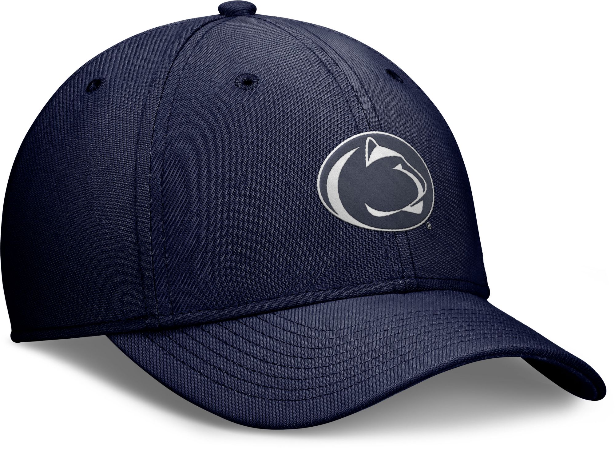 Nike Adult Penn State Nittany Lions Rise Navy Swooshflex Hat product image