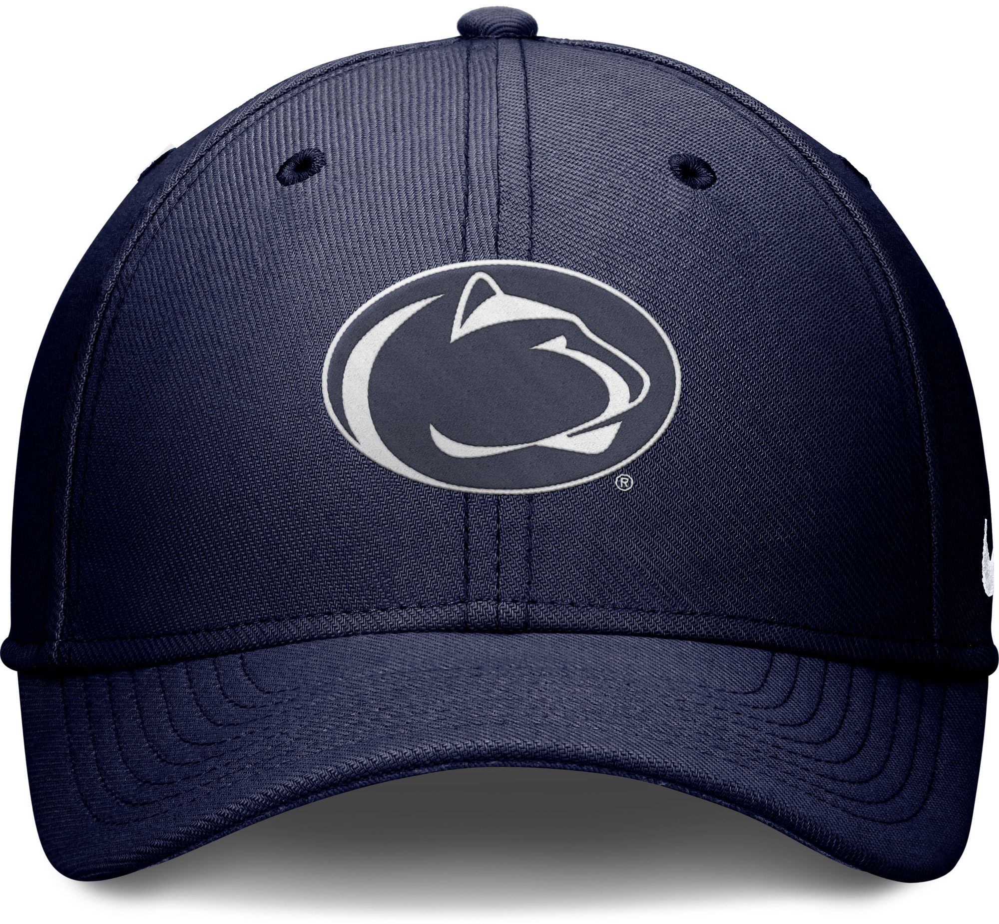 Nike Adult Penn State Nittany Lions Rise Navy Swooshflex Hat product image