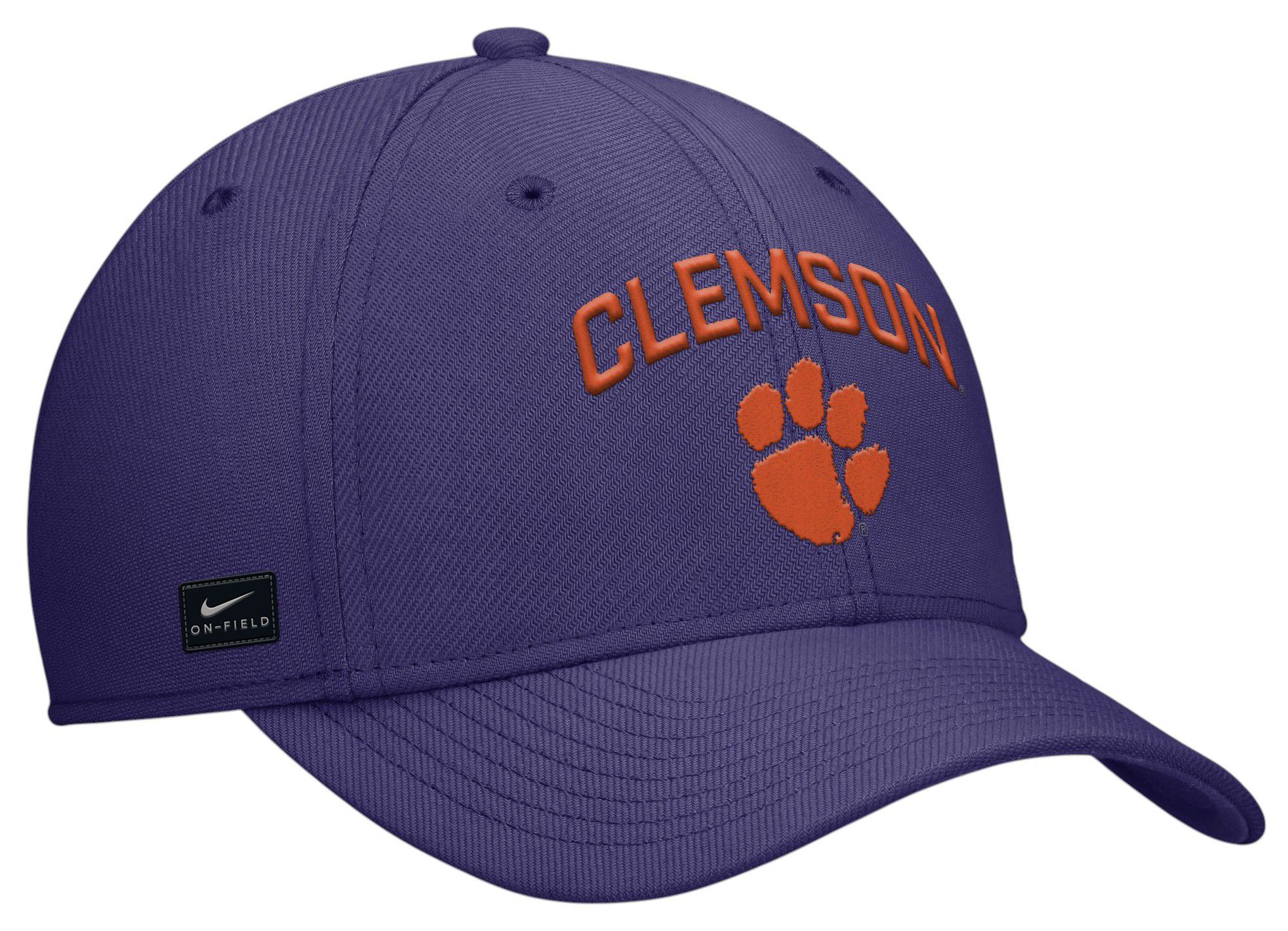 Nike Adult Clemson Tigers New Orchid Rise Swooshflex Gameday Hat product image