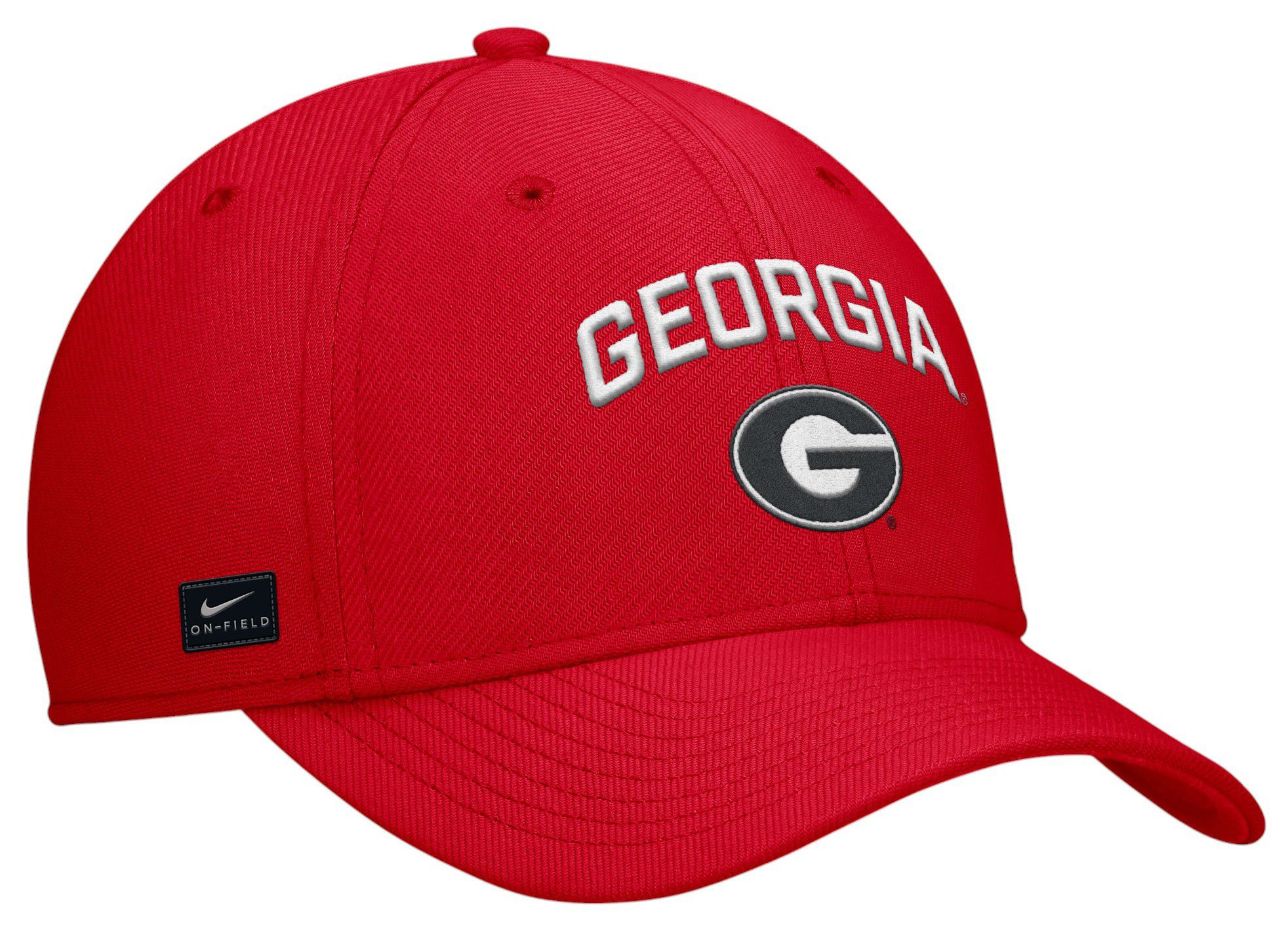 Nike Adult Georgia Bulldogs University Red Rise Swooshflex Gameday Hat product image