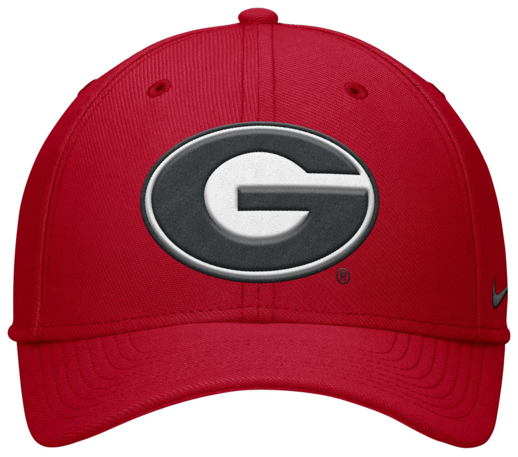 Nike Adult Georgia Bulldogs University Red Swooshflex Hat product image