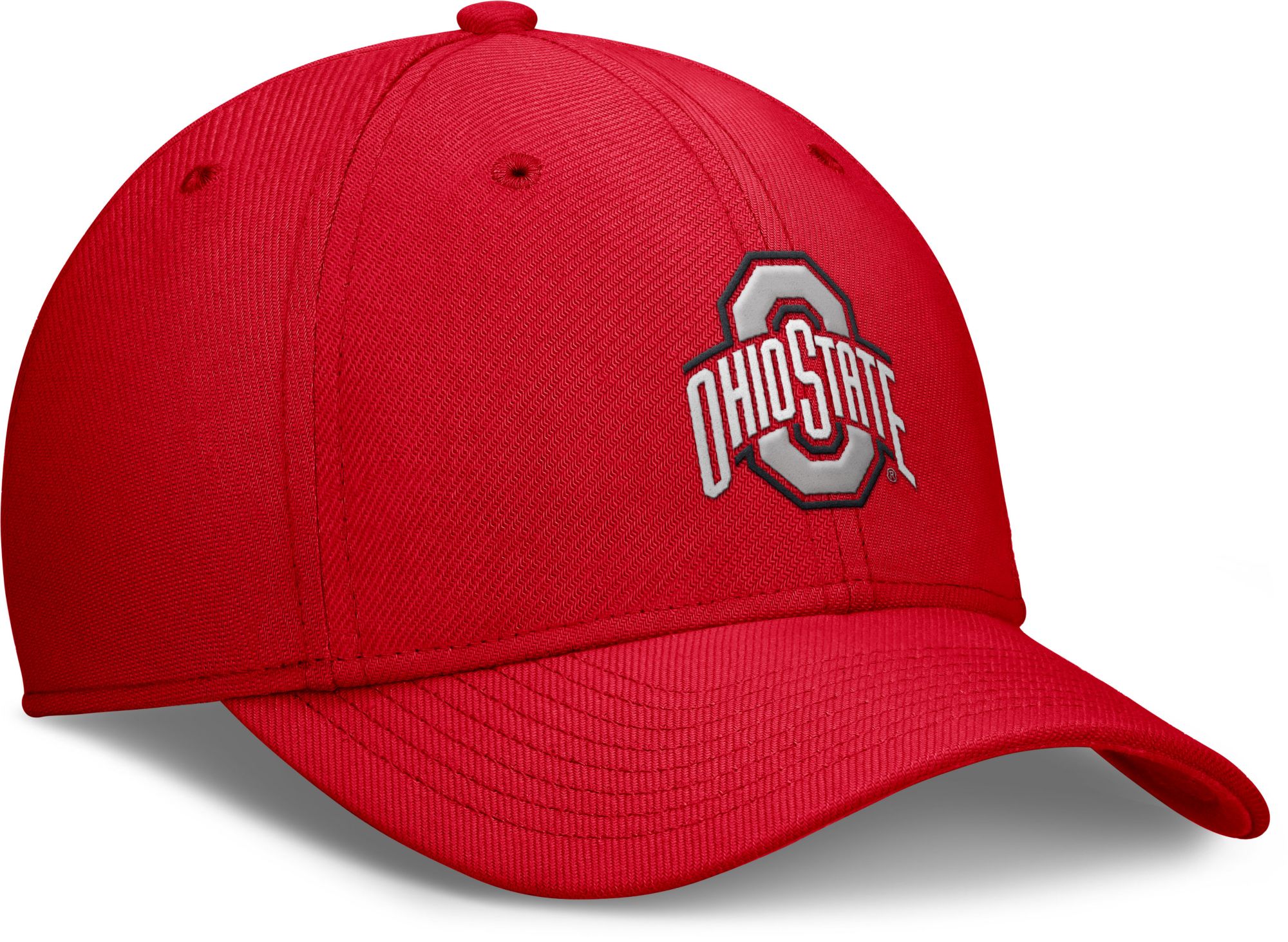 Jordan Adult Ohio State Buckeyes University Red Swooshflex Hat product image