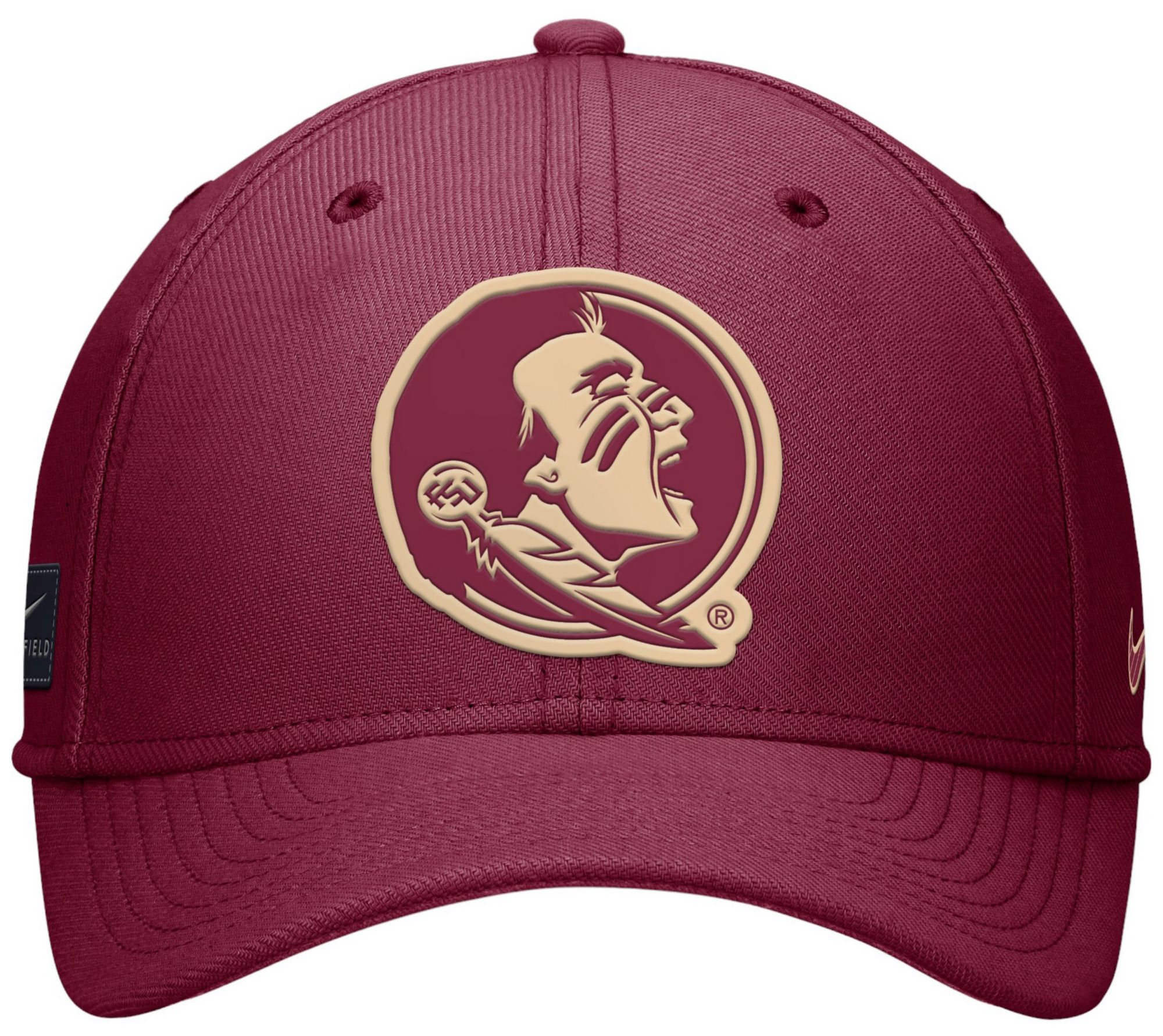 Nike Men's Florida State Seminoles Maroon Rise Swooshflex Hat product image