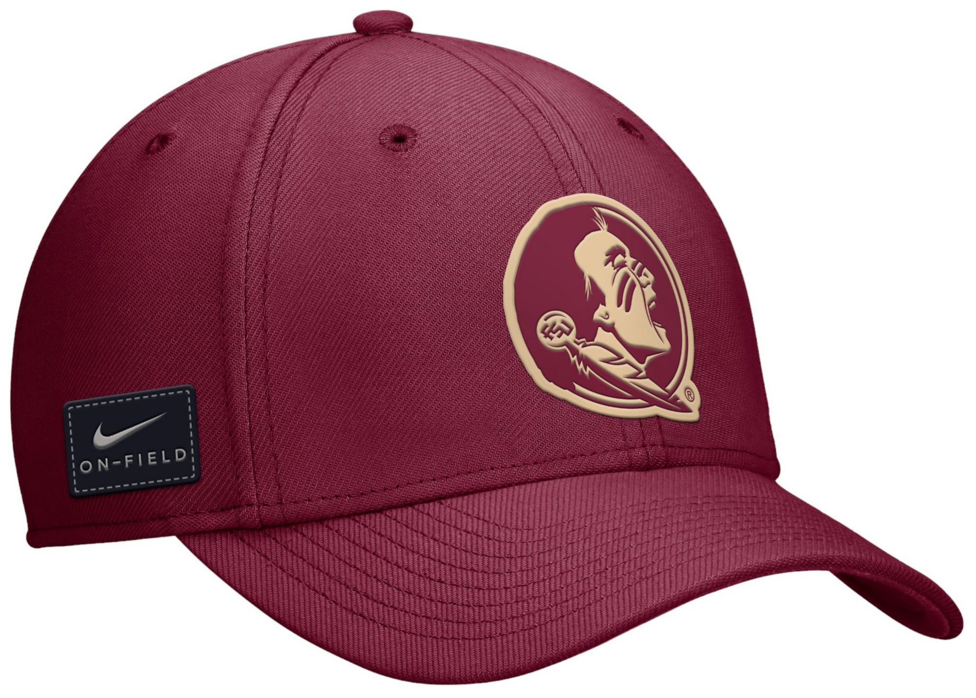 Nike Men's Florida State Seminoles Maroon Rise Swooshflex Hat product image
