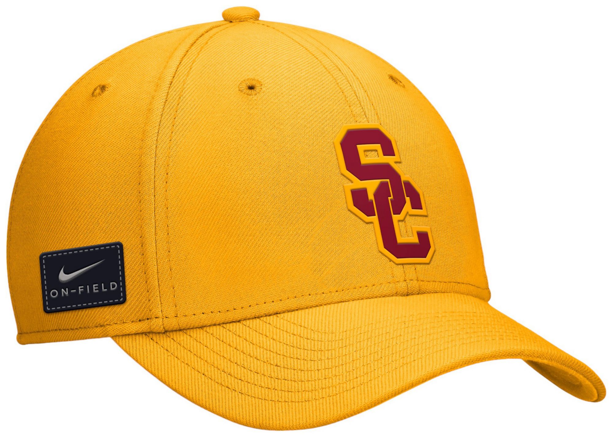 Nike Men's USC Trojans Gold Rise Swooshflex Hat product image