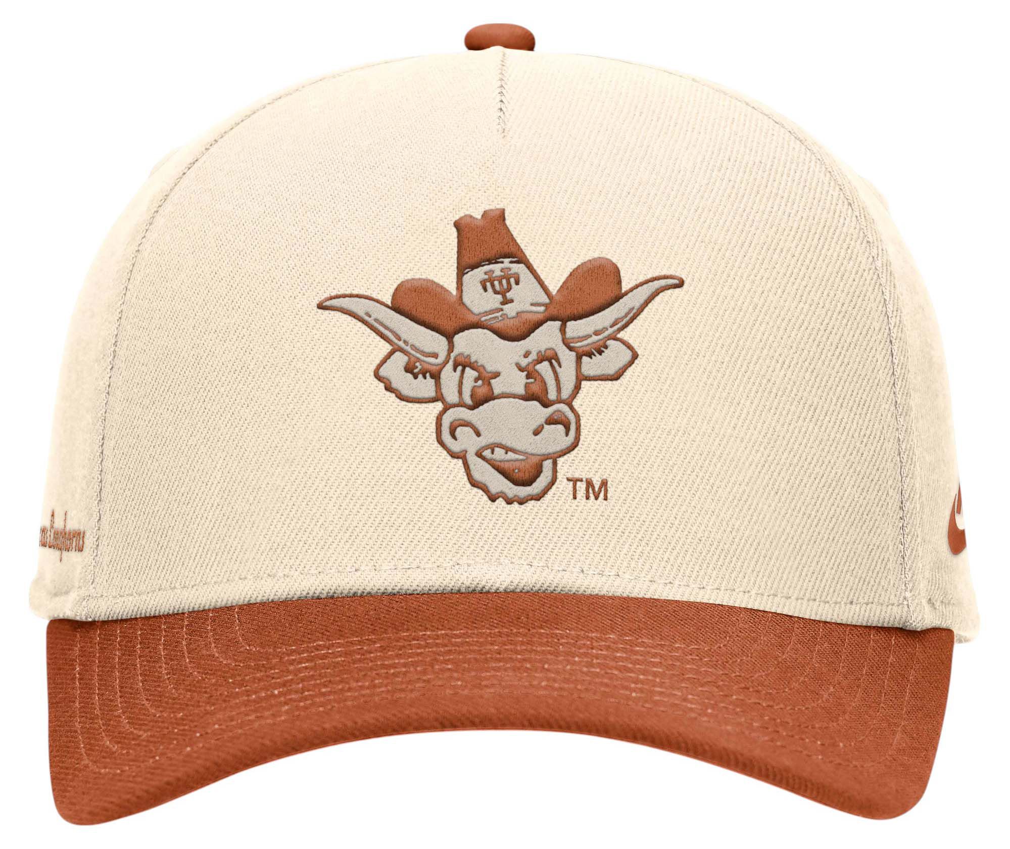 Nike Adult Texas Longhorns Natural Rise Academic 2-Tone Adjustable Hat product image