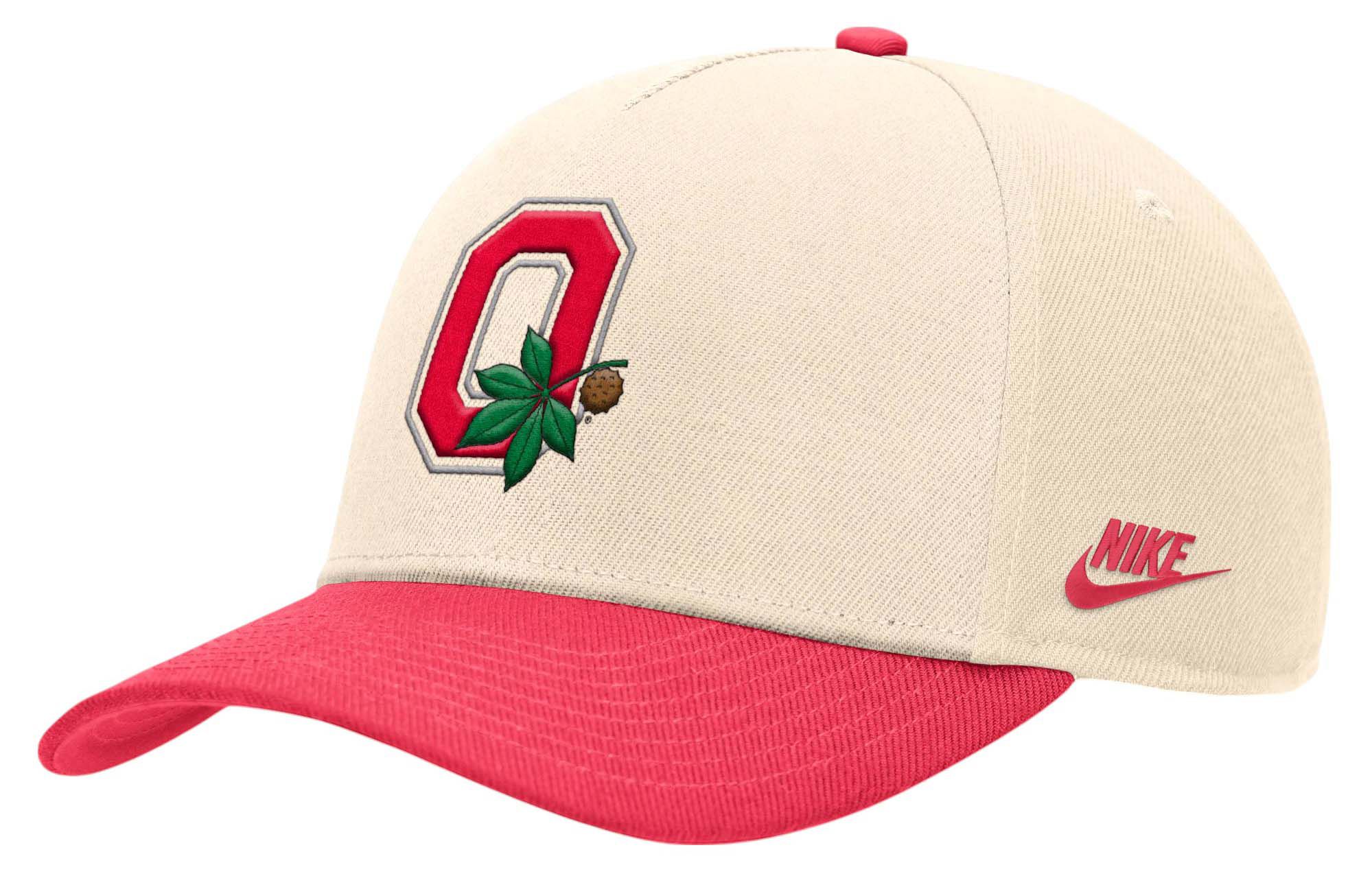 Nike Adult Ohio State Buckeyes Natural Rise Academic 2-Tone Adjustable Hat product image
