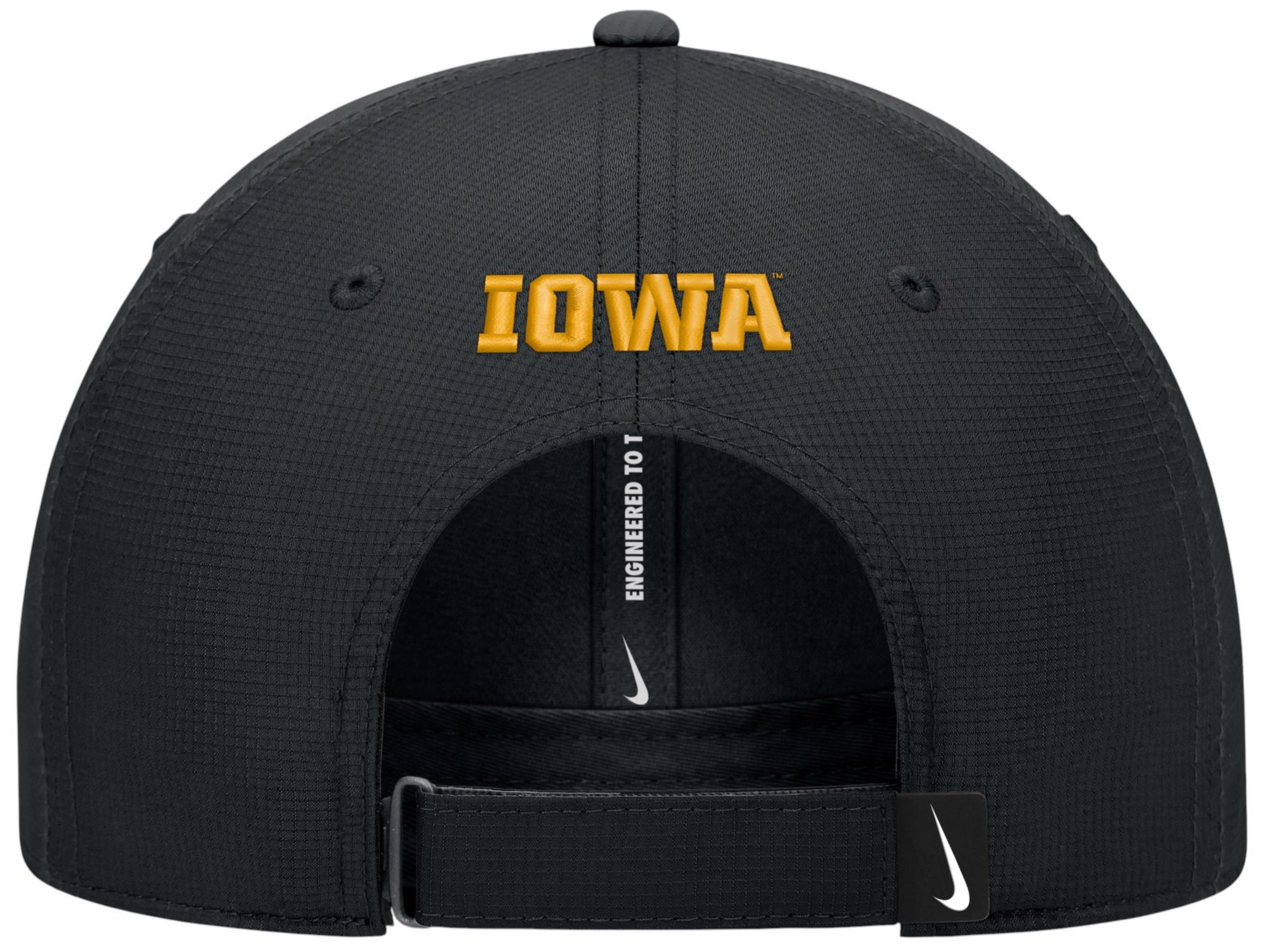 Nike Adult Iowa Hawkeyes Black Structured Club Adjustable Hat product image
