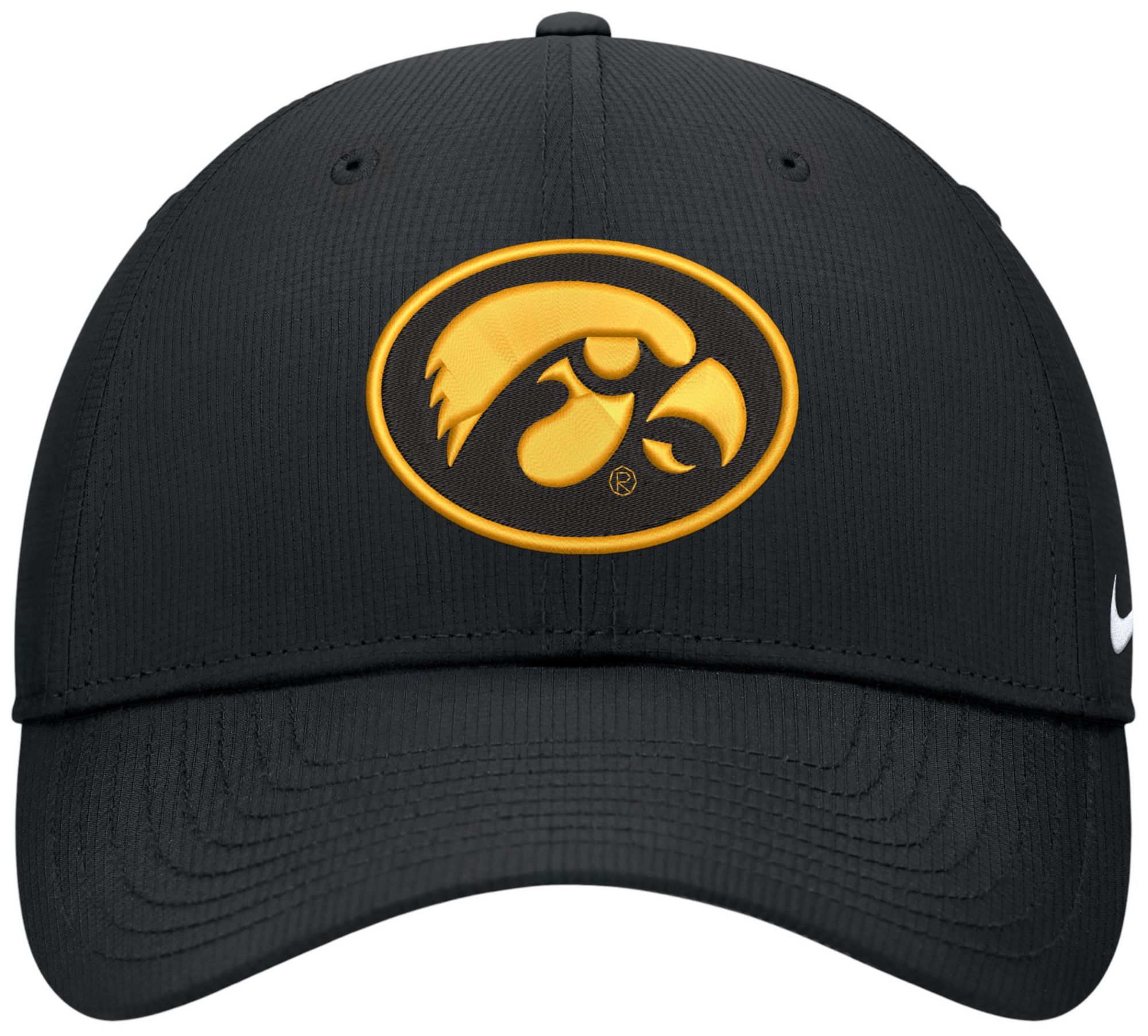 Nike Adult Iowa Hawkeyes Black Structured Club Adjustable Hat product image