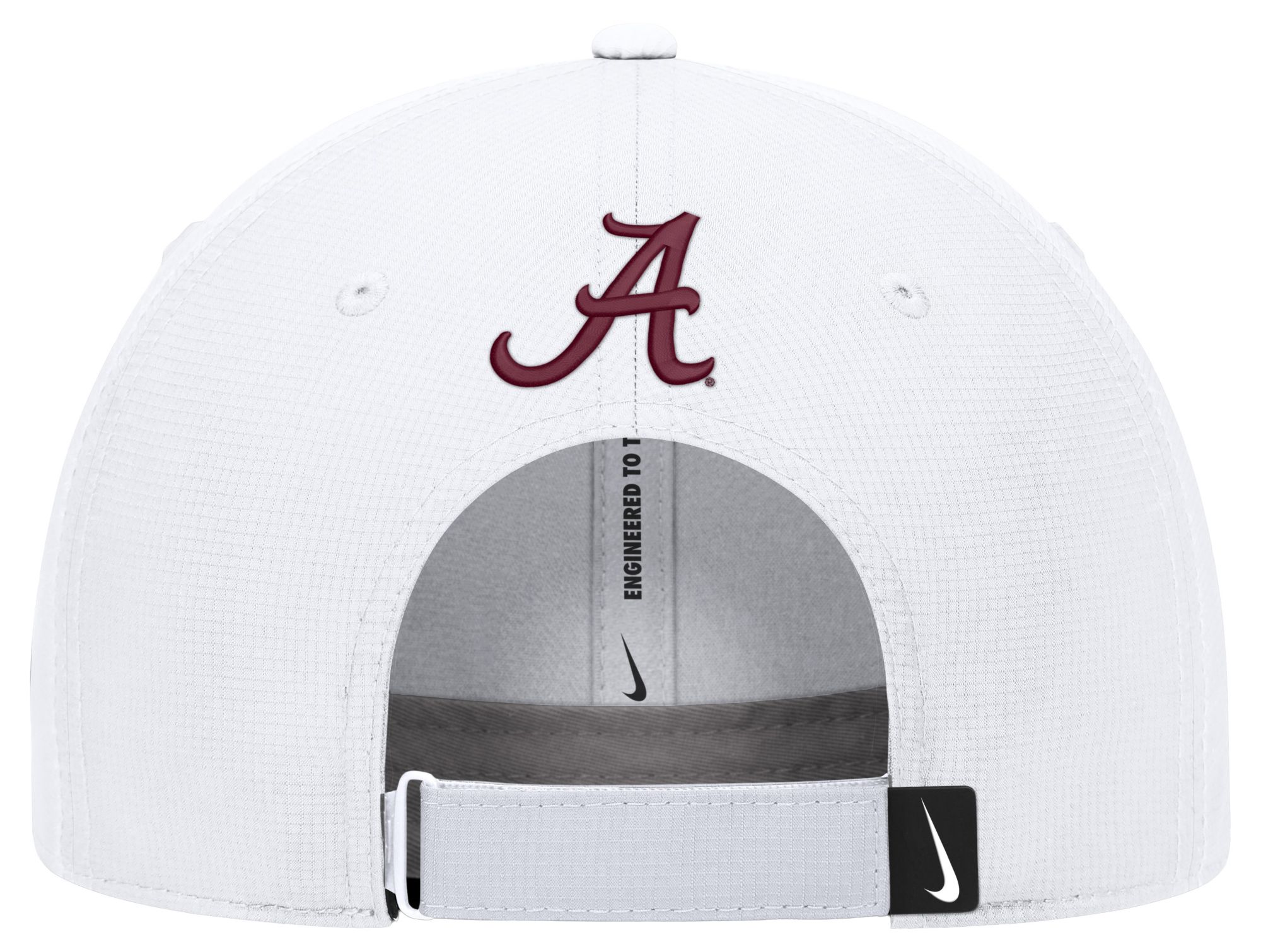 Nike Adult Alabama Crimson Tide White Dri-Fit Primetime Structured Adjustable Hat product image