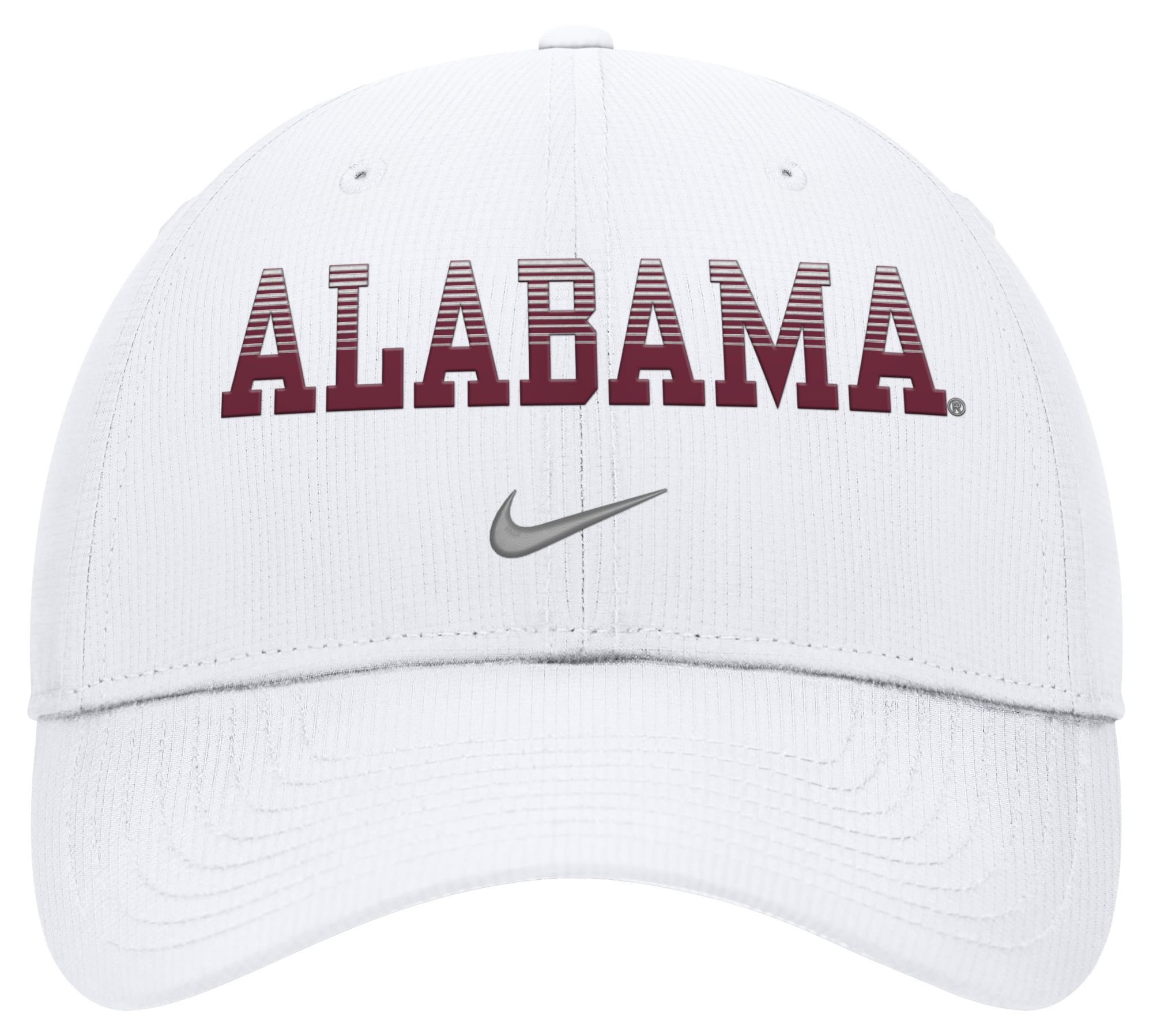 Nike Adult Alabama Crimson Tide White Dri-Fit Primetime Structured Adjustable Hat product image