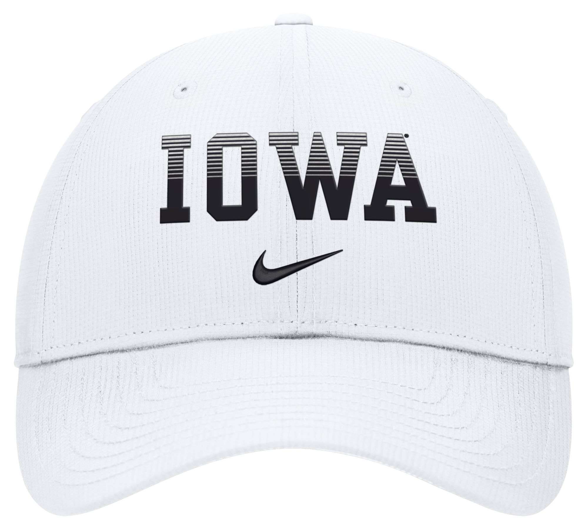 Nike Adult Iowa Hawkeyes White Dri-Fit Primetime Structured Adjustable Hat product image