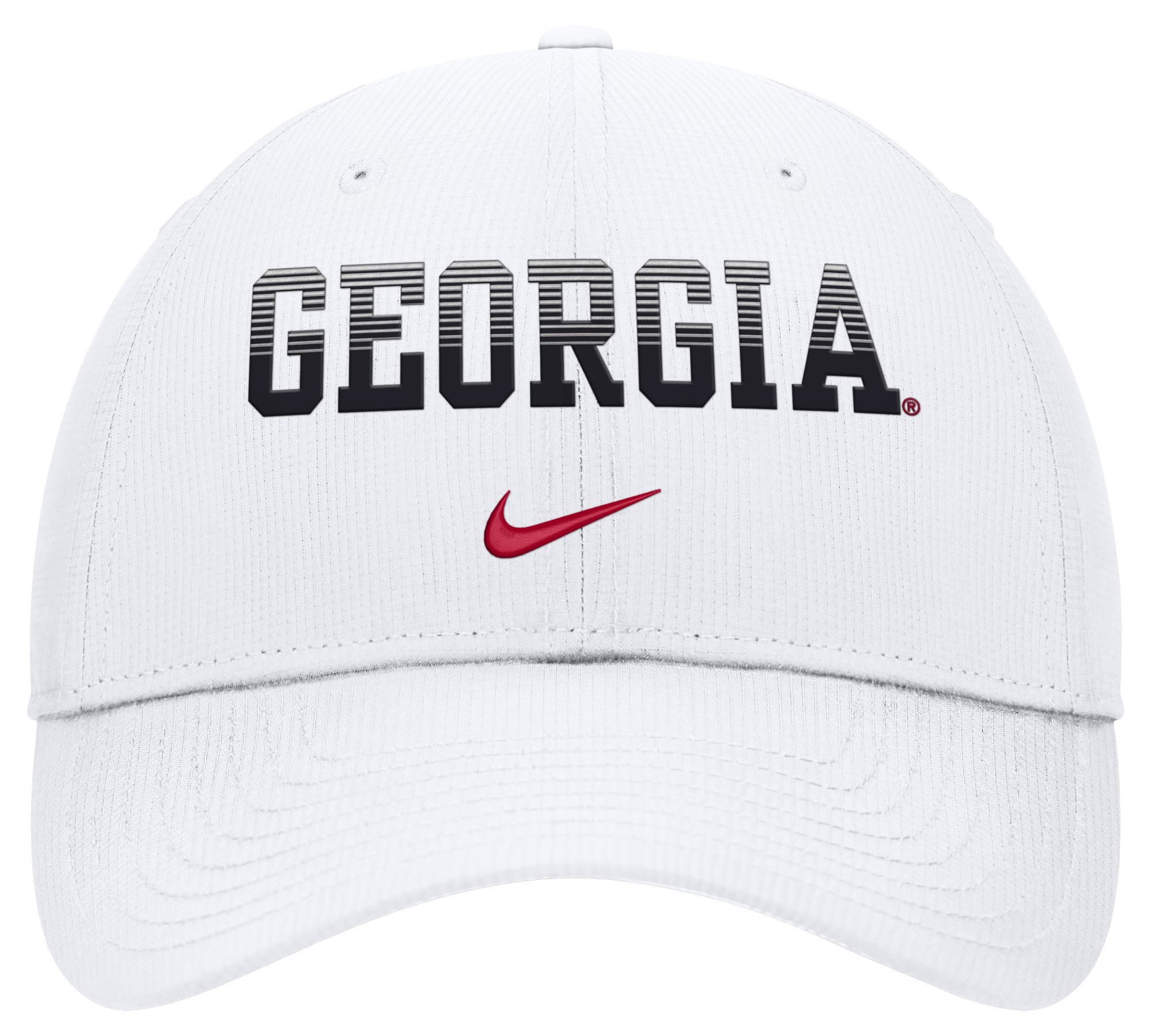 Nike Adult Georgia Bulldogs White Dri-Fit Primetime Structured Adjustable Hat product image