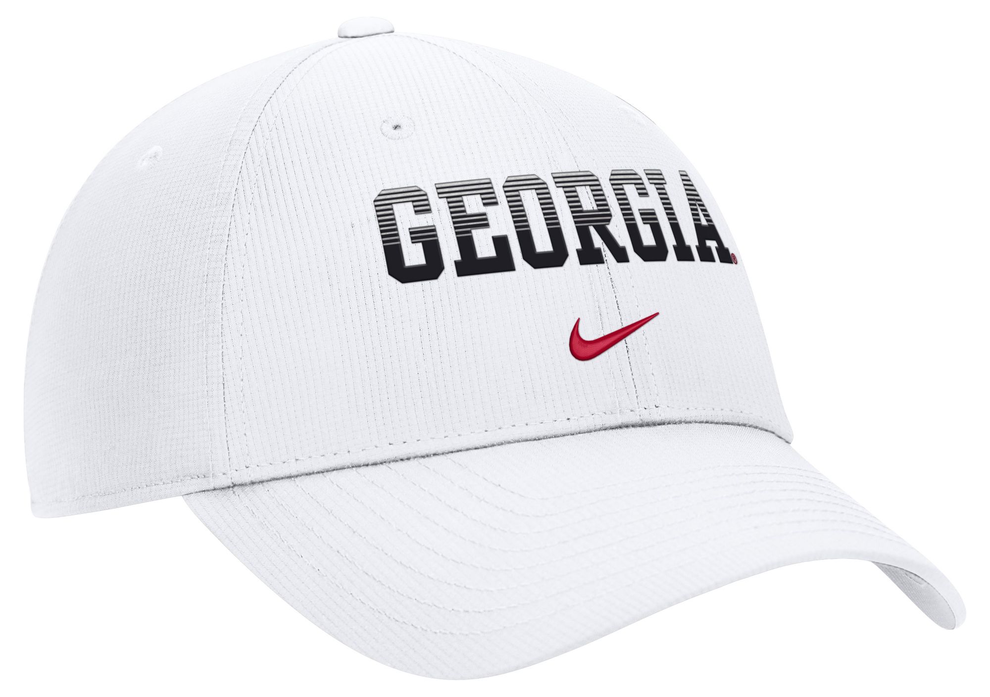 Nike Adult Georgia Bulldogs White Dri-Fit Primetime Structured Adjustable Hat product image