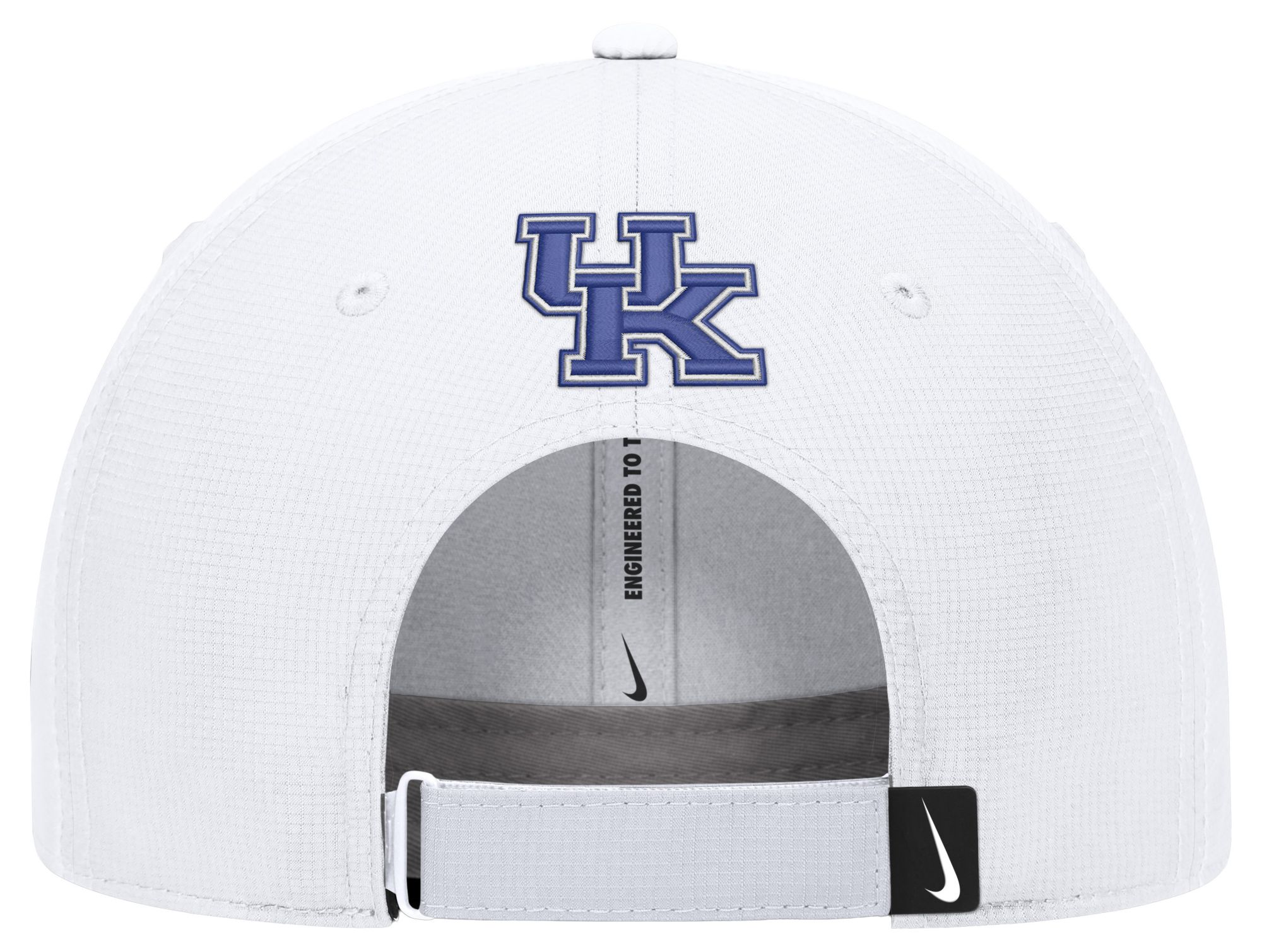 Nike Adult Kentucky Wildcats White Dri-Fit Primetime Structured Adjustable Hat product image