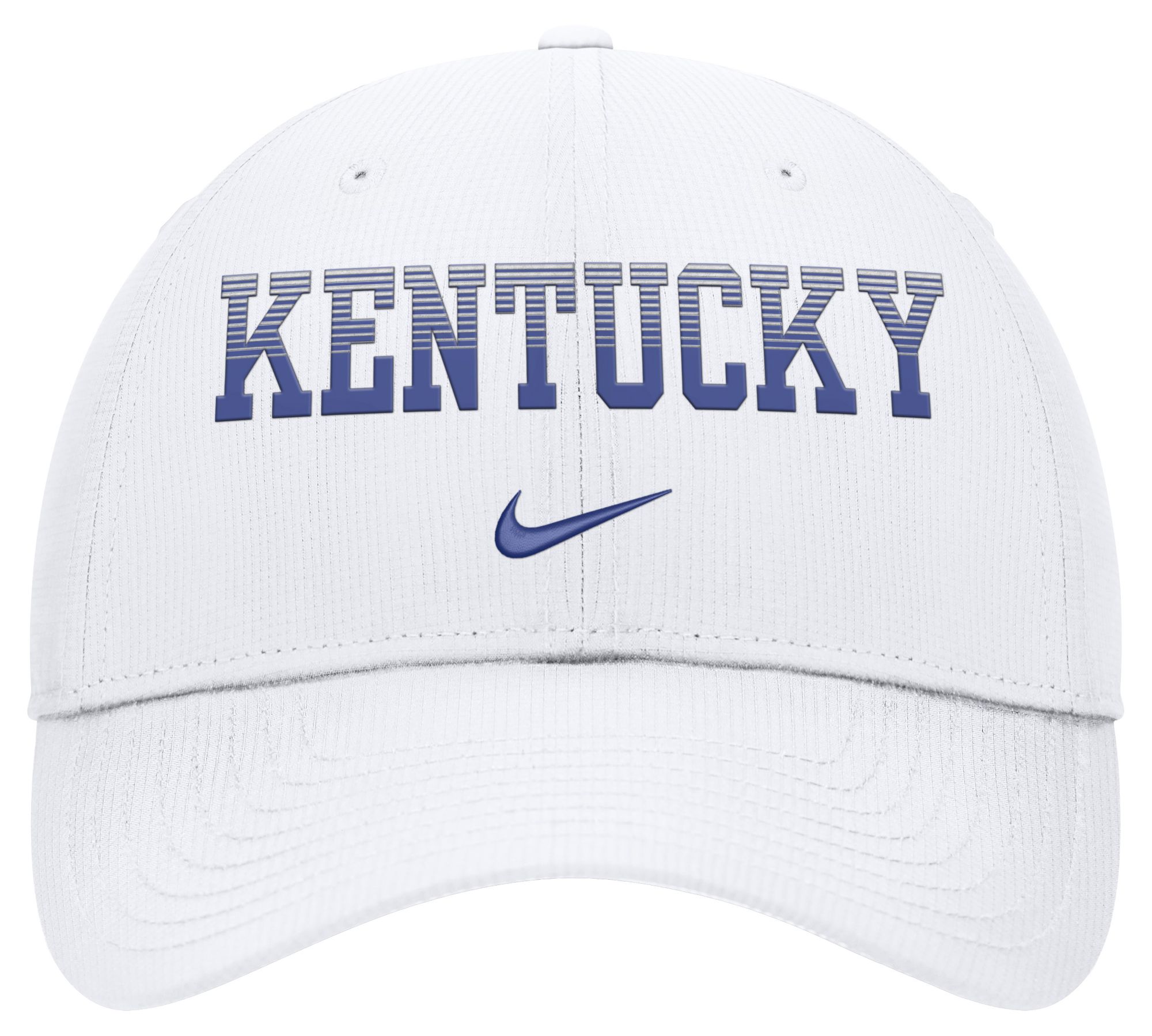 Nike Adult Kentucky Wildcats White Dri-Fit Primetime Structured Adjustable Hat product image