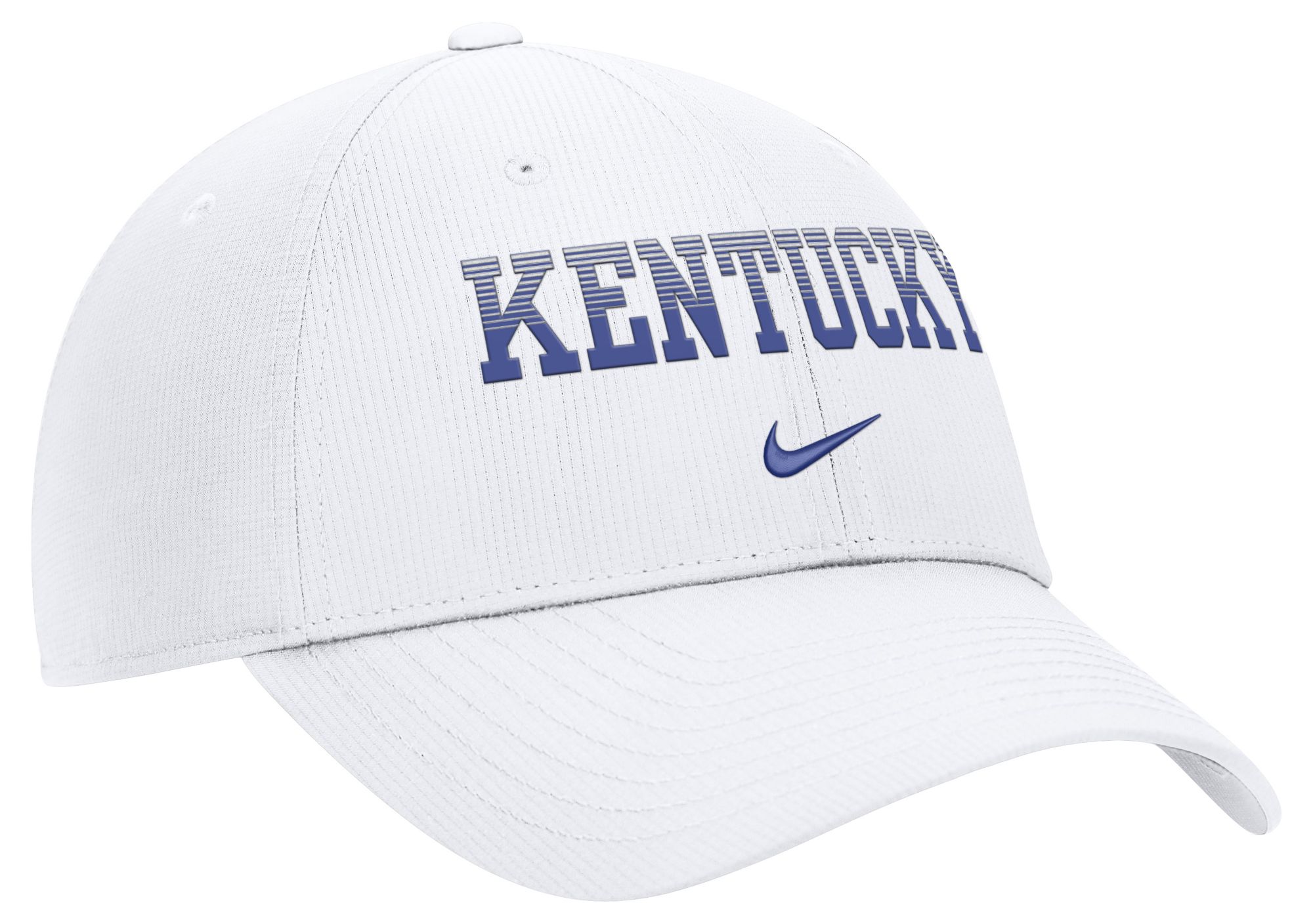 Nike Adult Kentucky Wildcats White Dri-Fit Primetime Structured Adjustable Hat product image