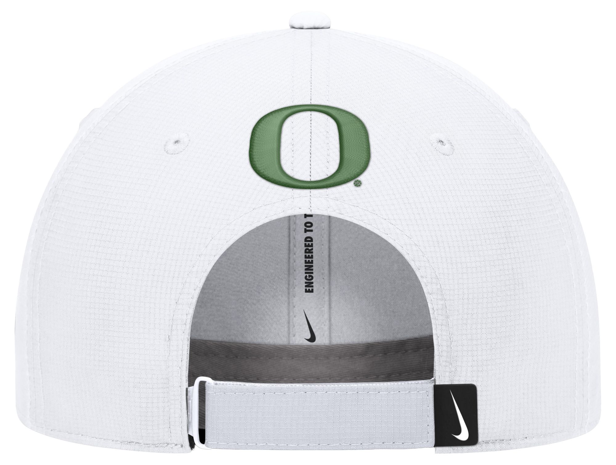 Nike Adult Oregon Ducks White Dri-Fit Primetime Structured Adjustable Hat product image
