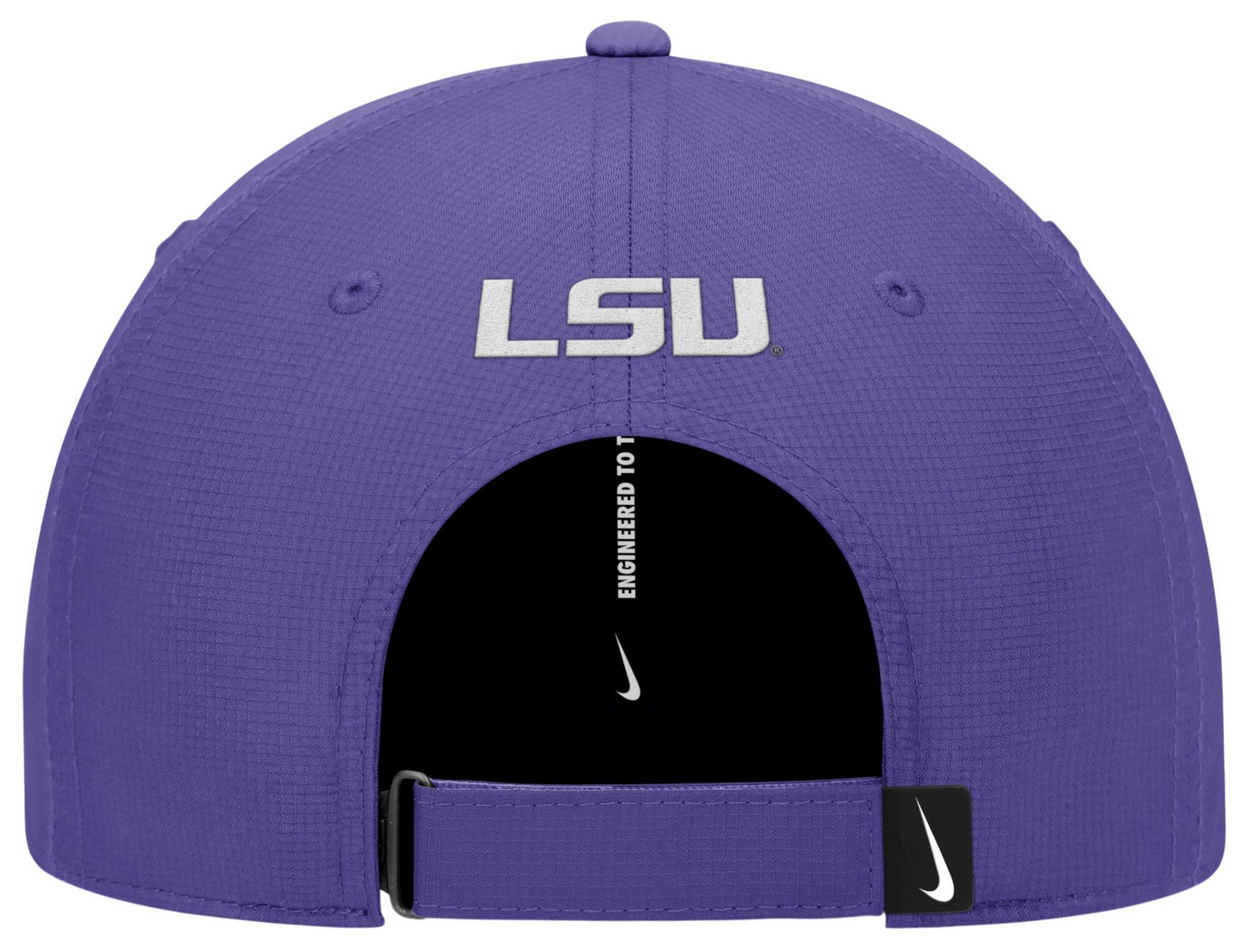 Nike Adult LSU Tigers Court Purple Structured Club Adjustable Hat product image