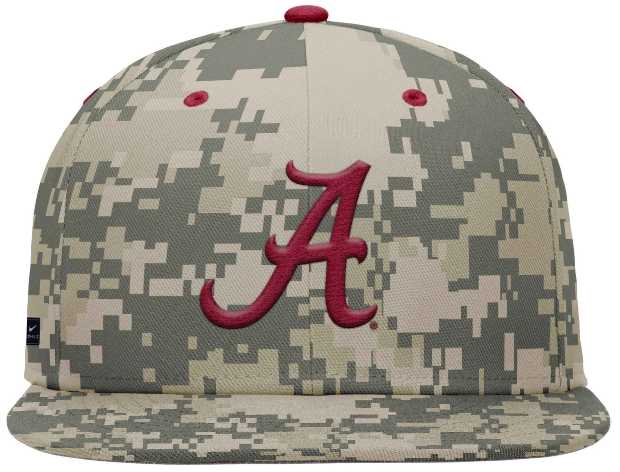 Nike Adult Alabama Crimson Tide Camo Round Brim Fitted Hat product image