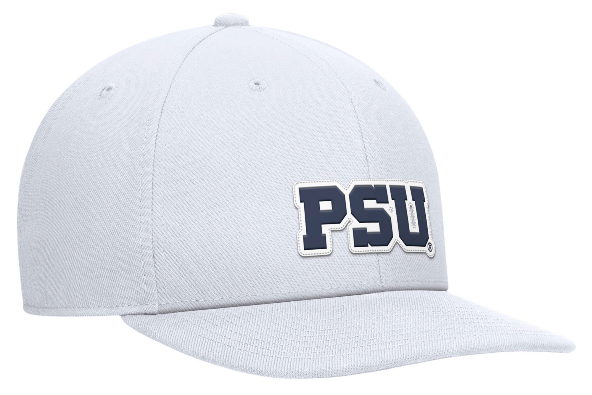 Nike Men's Penn State Nittany Lions White Pro Flat Brim Snapback Adjustable Hat product image