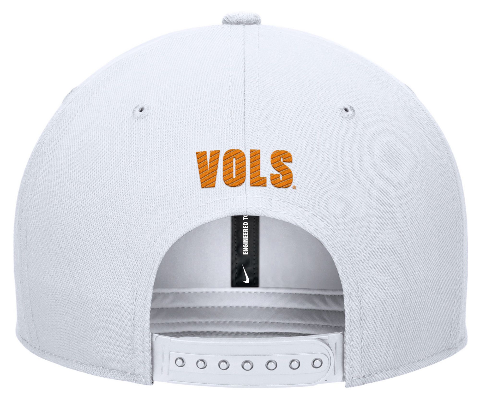 Nike Men's Tennessee Volunteers White Pro Flat Brim Snapback Adjustable Hat product image