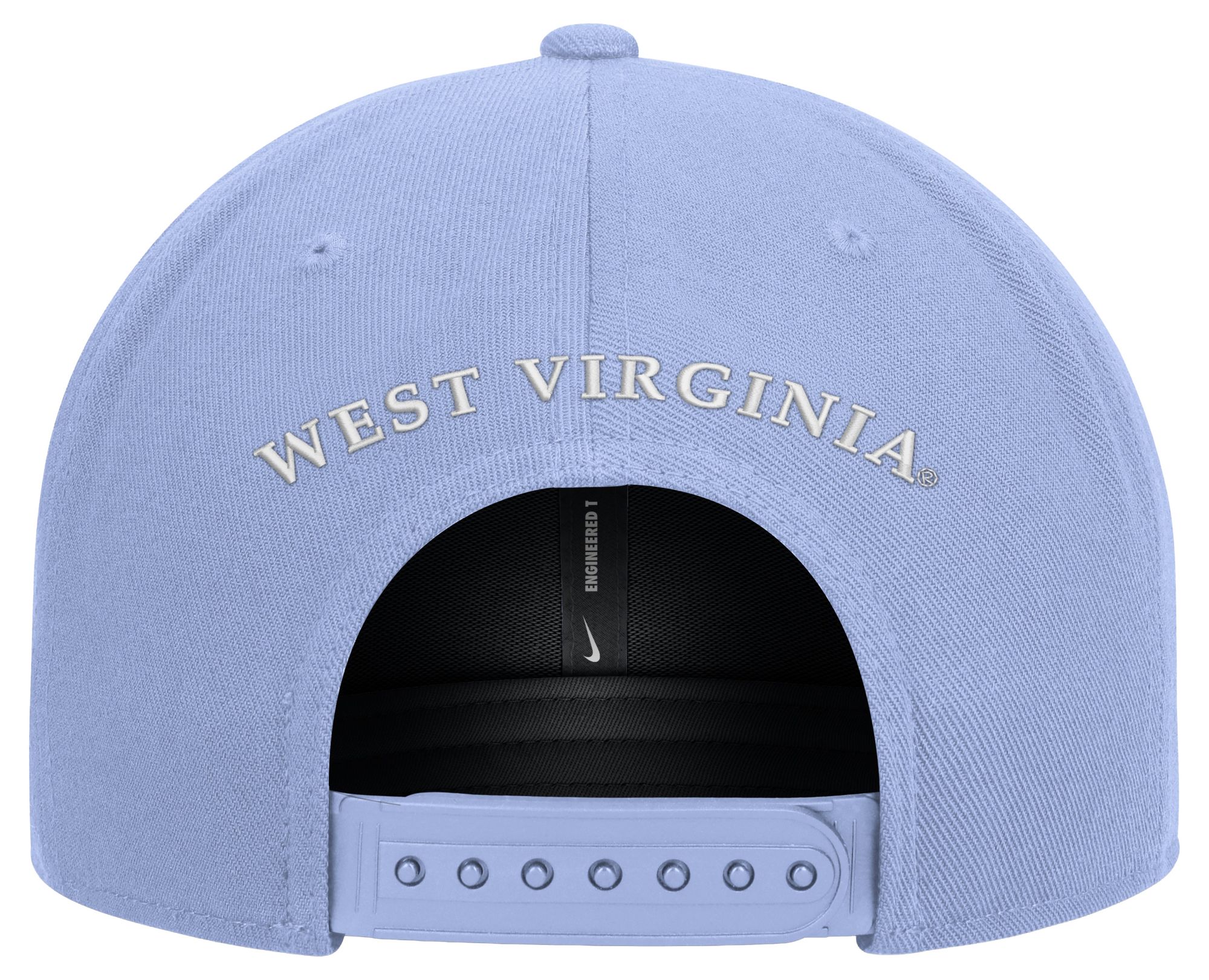 Nike Adult West Virginia Mountaineers Aluminum Dri-Fit Pro Country Club Snapback Cap product image