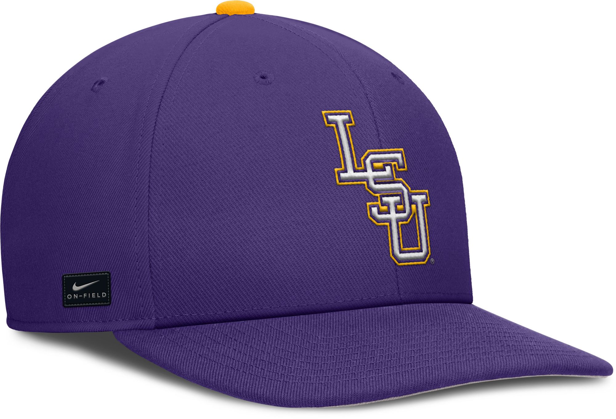 Nike Adult LSU Tigers Court Purple Pro Snapback Adjustable Hat product image