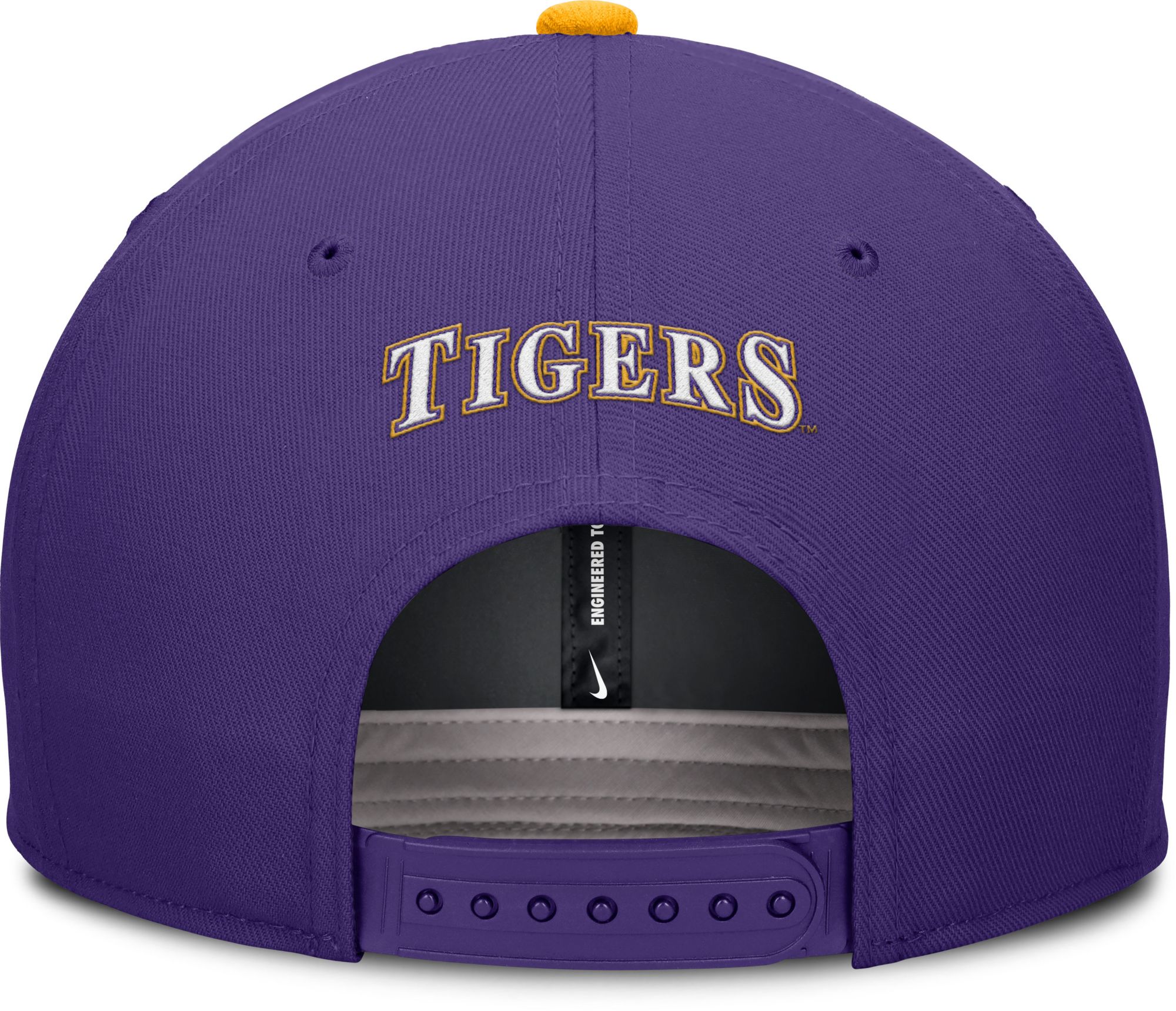 Nike Adult LSU Tigers Court Purple Pro Snapback Adjustable Hat product image