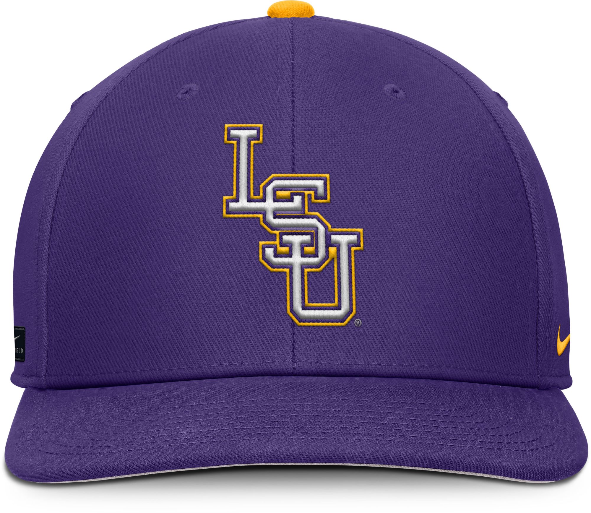 Nike Adult LSU Tigers Court Purple Pro Snapback Adjustable Hat product image