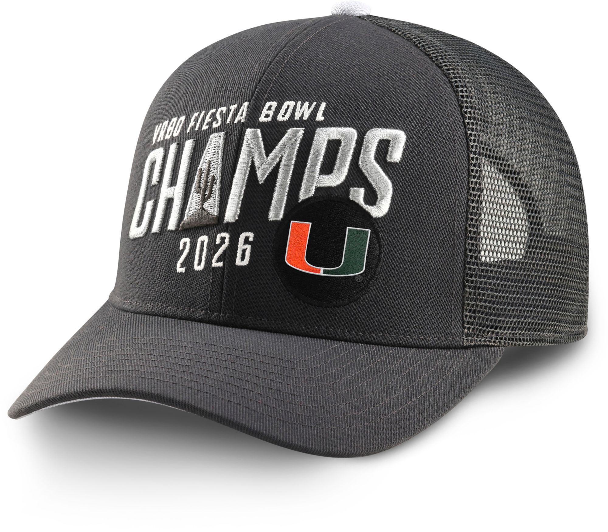 NCAA Adult 2026 Fiesta Bowl Champions Miami Hurricanes Locker Room Hat product image