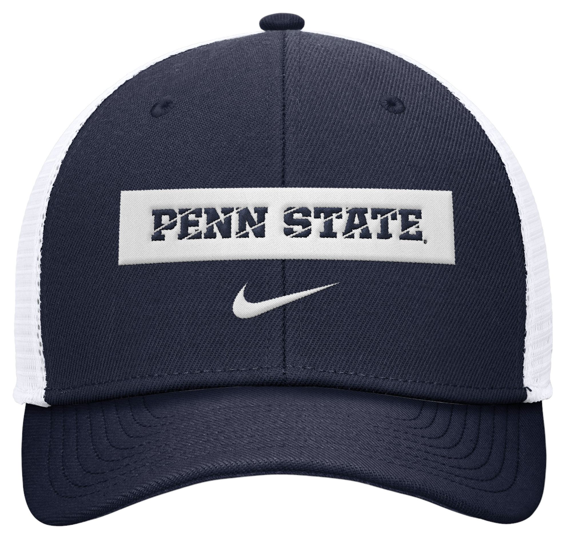 Nike Men's Penn State Nittany Lions Blue Wordmark Trucker Adjustable Hat product image