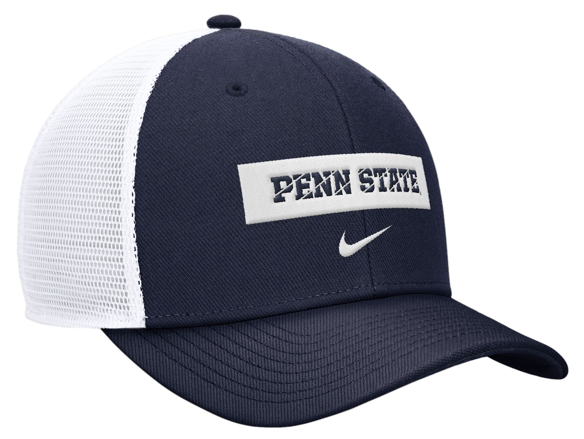 Nike Men's Penn State Nittany Lions Blue Wordmark Trucker Adjustable Hat product image